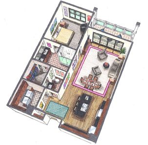 The Saylor -Oasis Floor Plan - Bailey's Glen LLC
