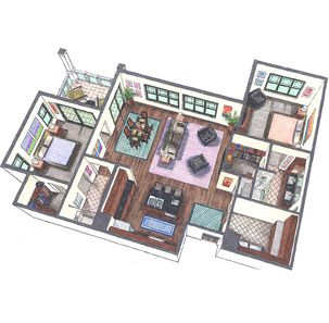 The Madison -Oasis Floor Plan - Bailey's Glen LLC