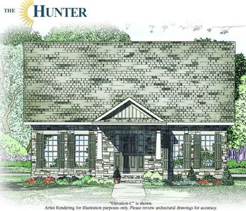 The Hunter - Village Floor Plan - Bailey's Glen LLC