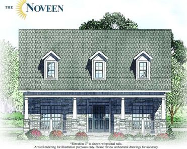 The Noveen Loft - Village Floor Plan - Bailey's Glen LLC