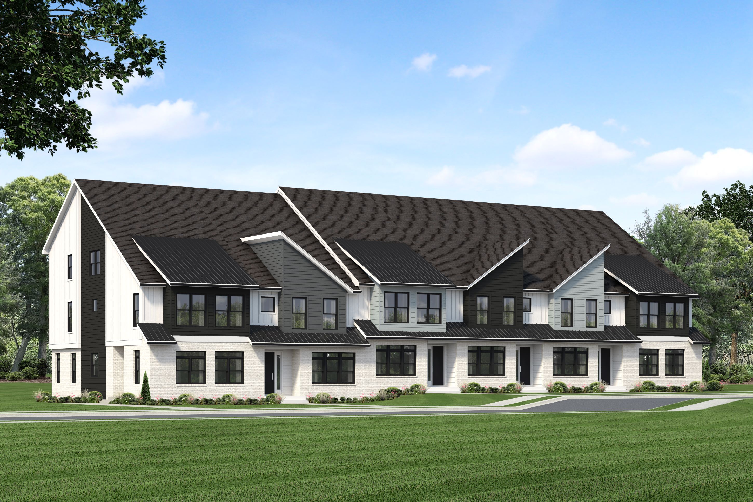 Luna Midtown Collection Plan at Parc at Town Center in Morrisville