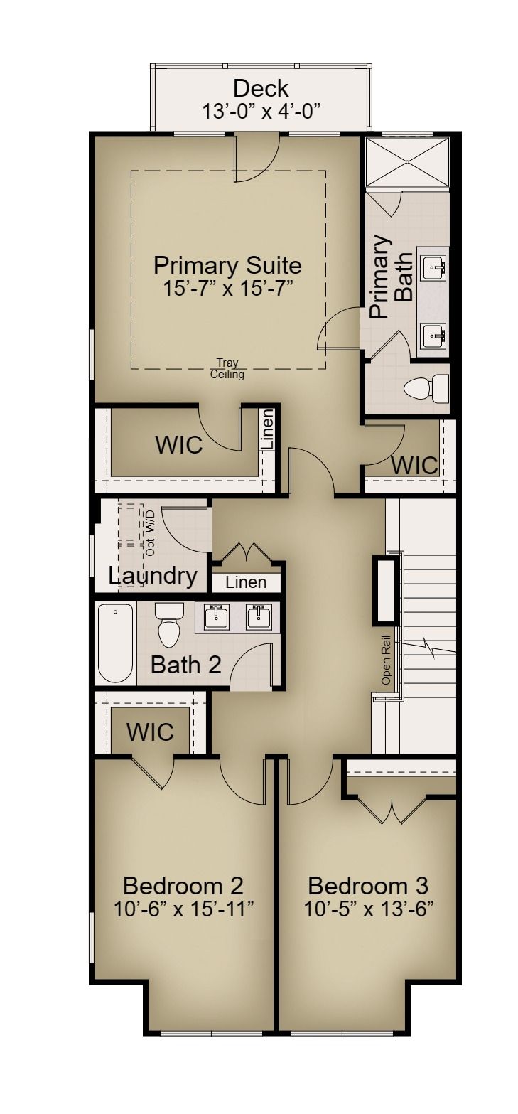 Pomona End Unit - 2nd Floor