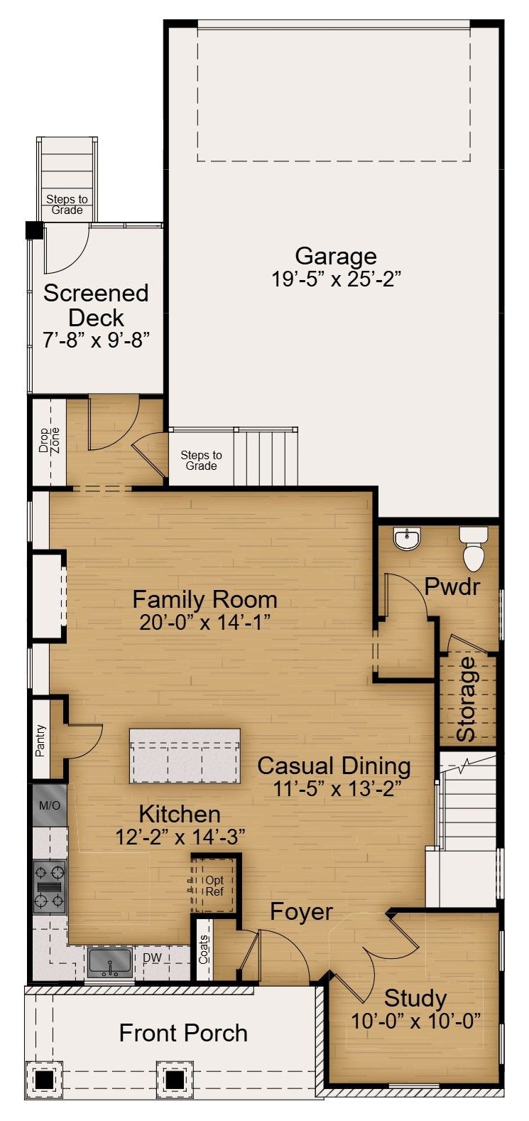 Oliver First Floor w/Options