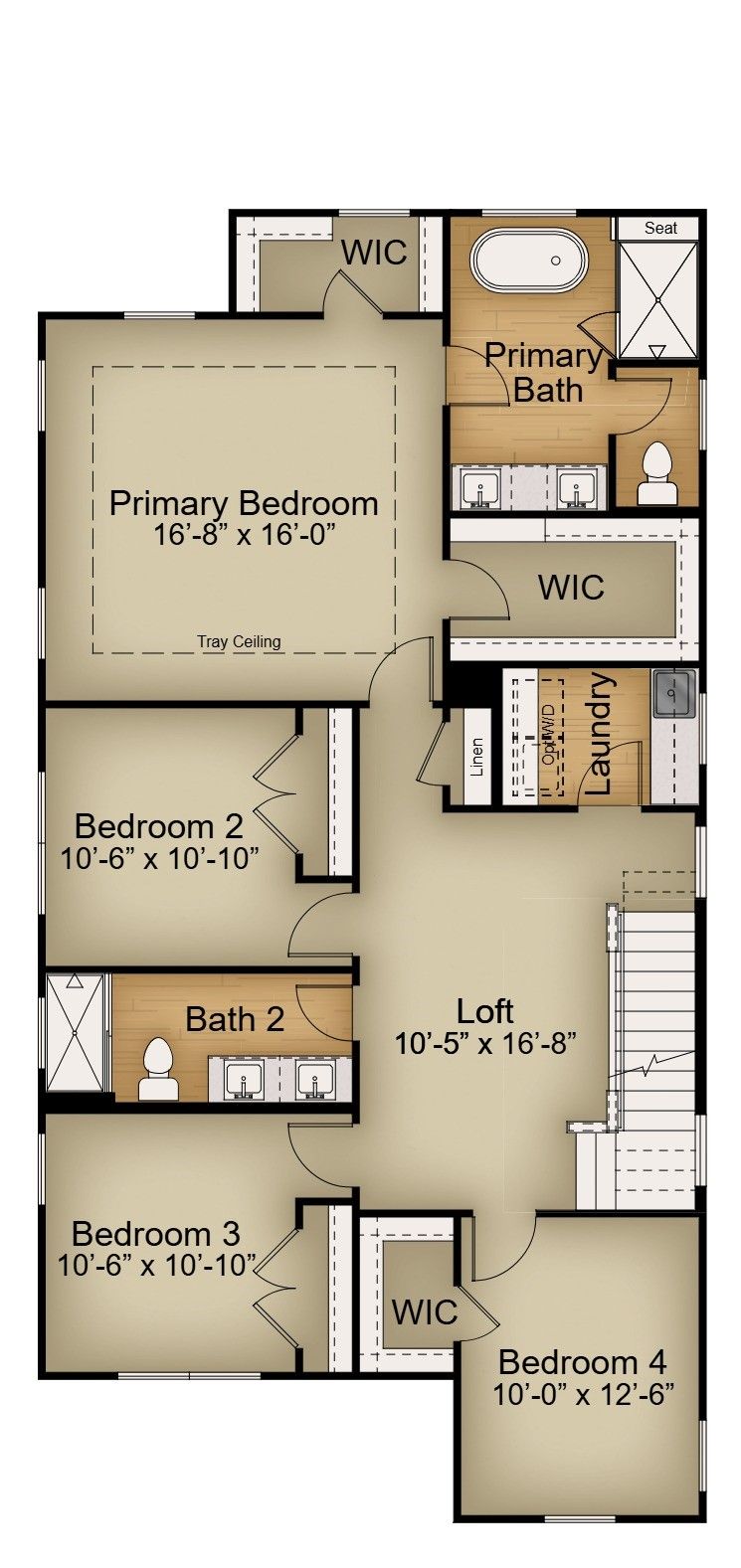Oliver Second Floor w/Options