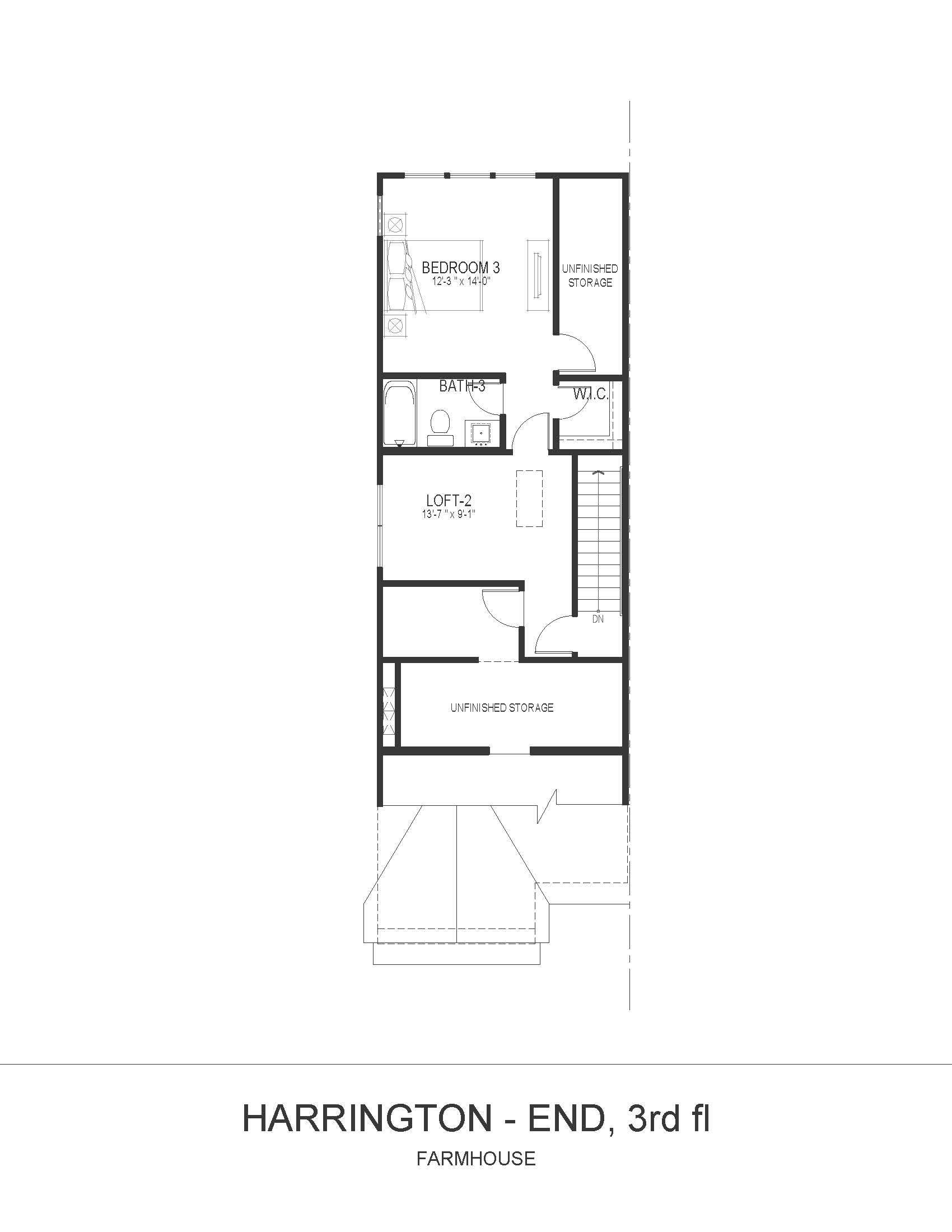 Harrington End Unit Third Floor