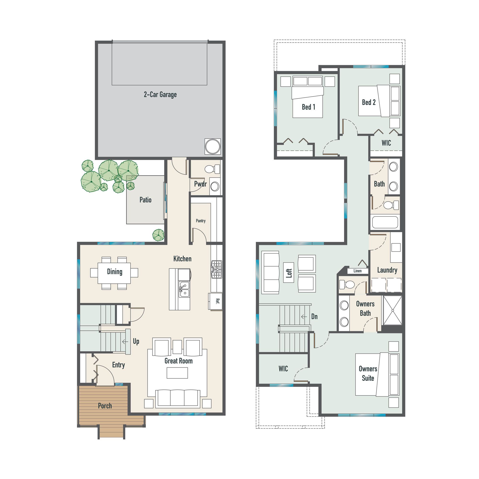 Plan G Floor Plan 