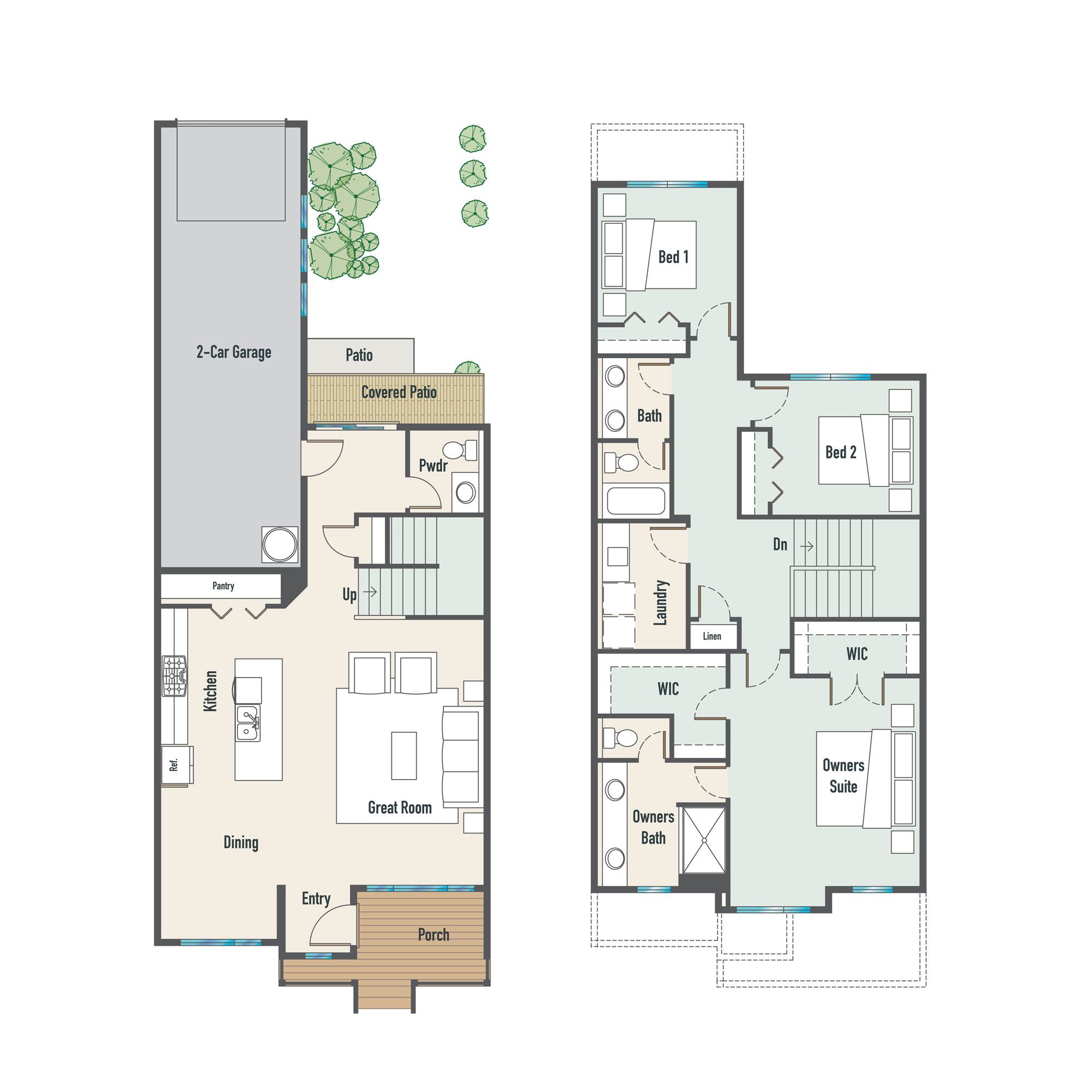 Plan H Floor Plan 