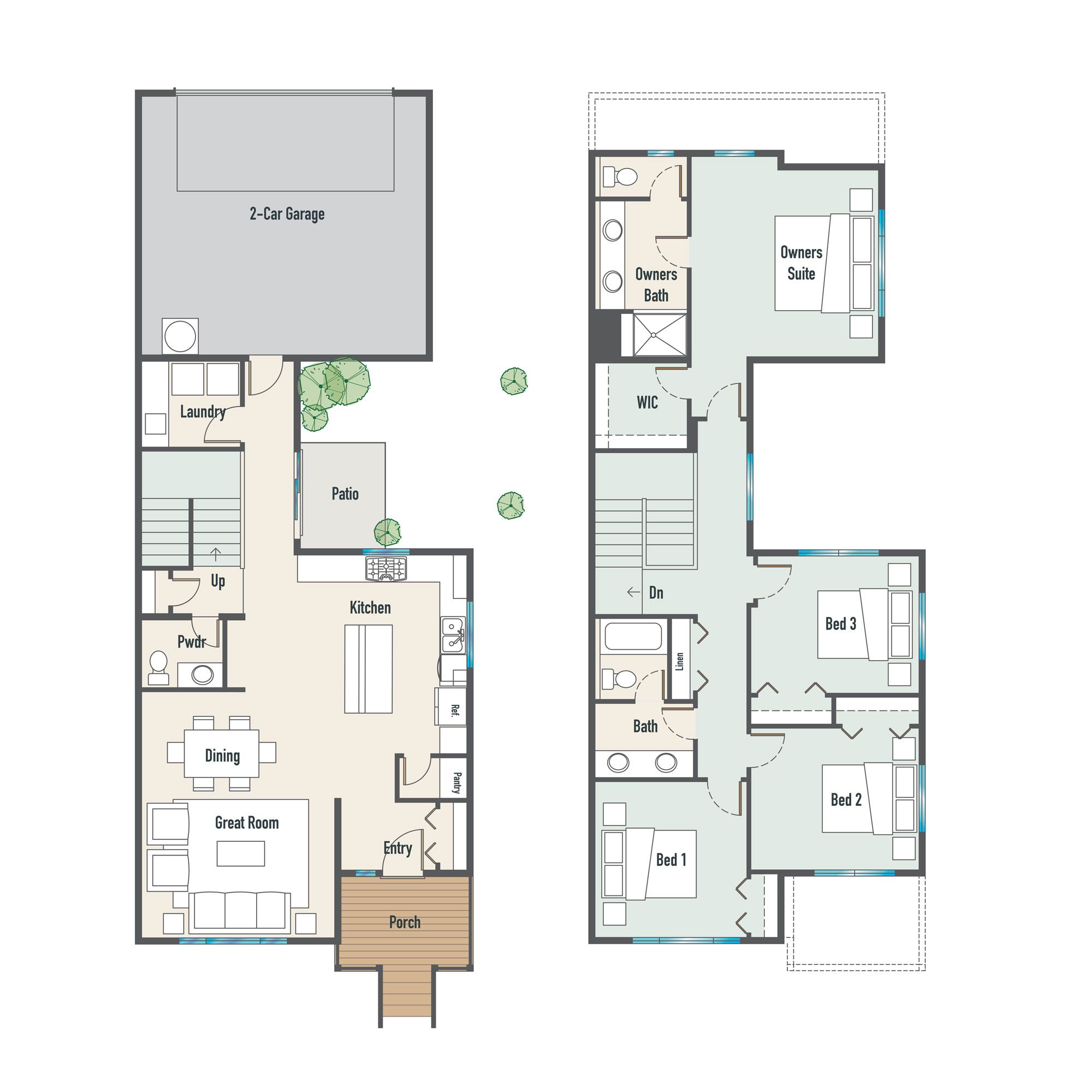 Plan J Floor Plan 