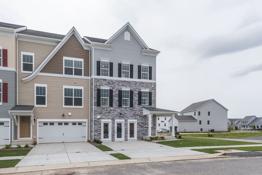 Townhome-End Unit by Baldwin Homes Inc. in Eastern Shore MD