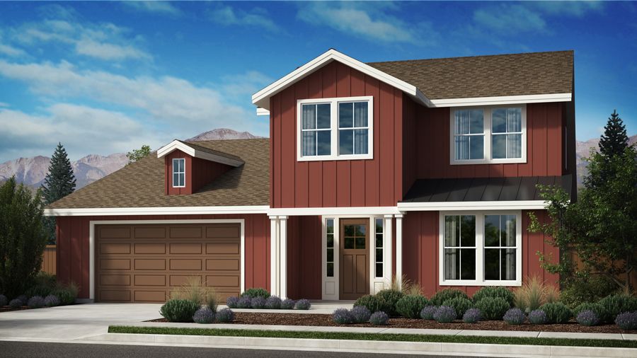 Appaloosa Series Plan 4 by Bates Homes in Helena MT