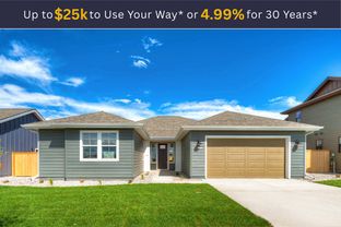 Appaloosa Series Plan 2 - Prescott Ranch: Belgrade, Montana - Bates Homes