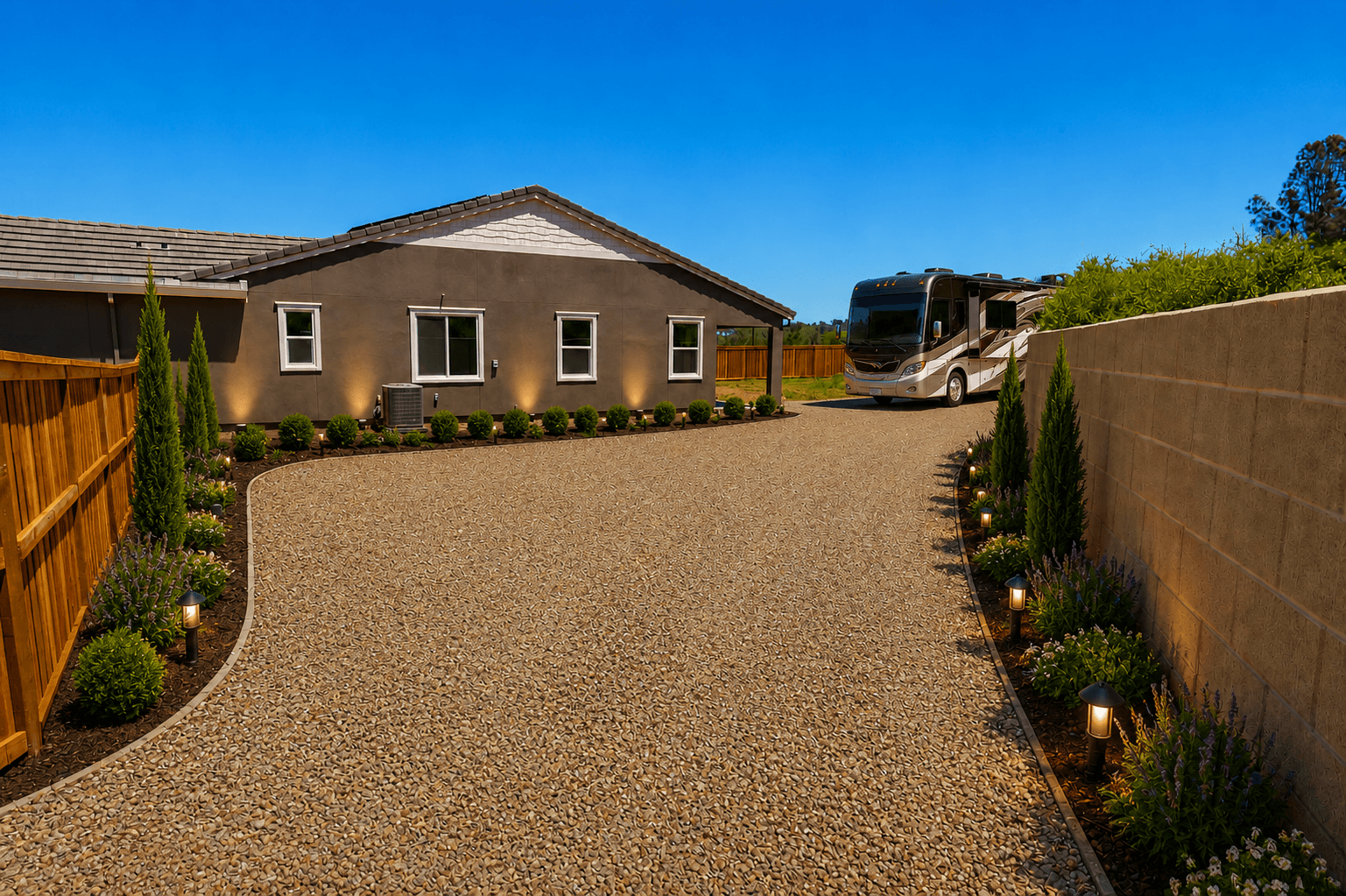 Photo has been digitally altered to show how this space could be used. To see the original, unaltered photo without digital staging, please see next image.