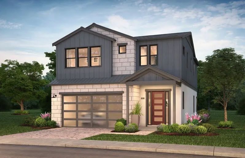 Cypress - Farmhouse elevation