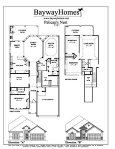 Pelican's Nest Floor Plan - Bayway Homes, Inc