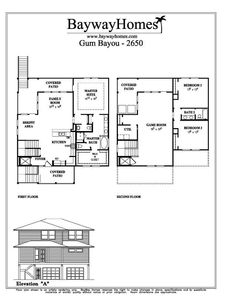 Gum Bayou by Bayway Homes, Inc in Houston TX