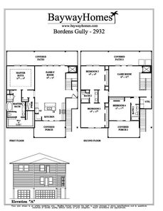 Bordons Gully Floor Plan - Bayway Homes, Inc