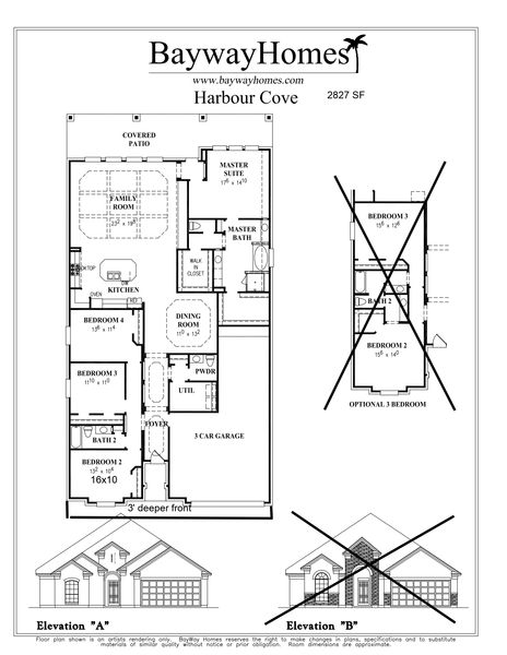 Harbour Cove by Bayway Homes, Inc in Houston TX