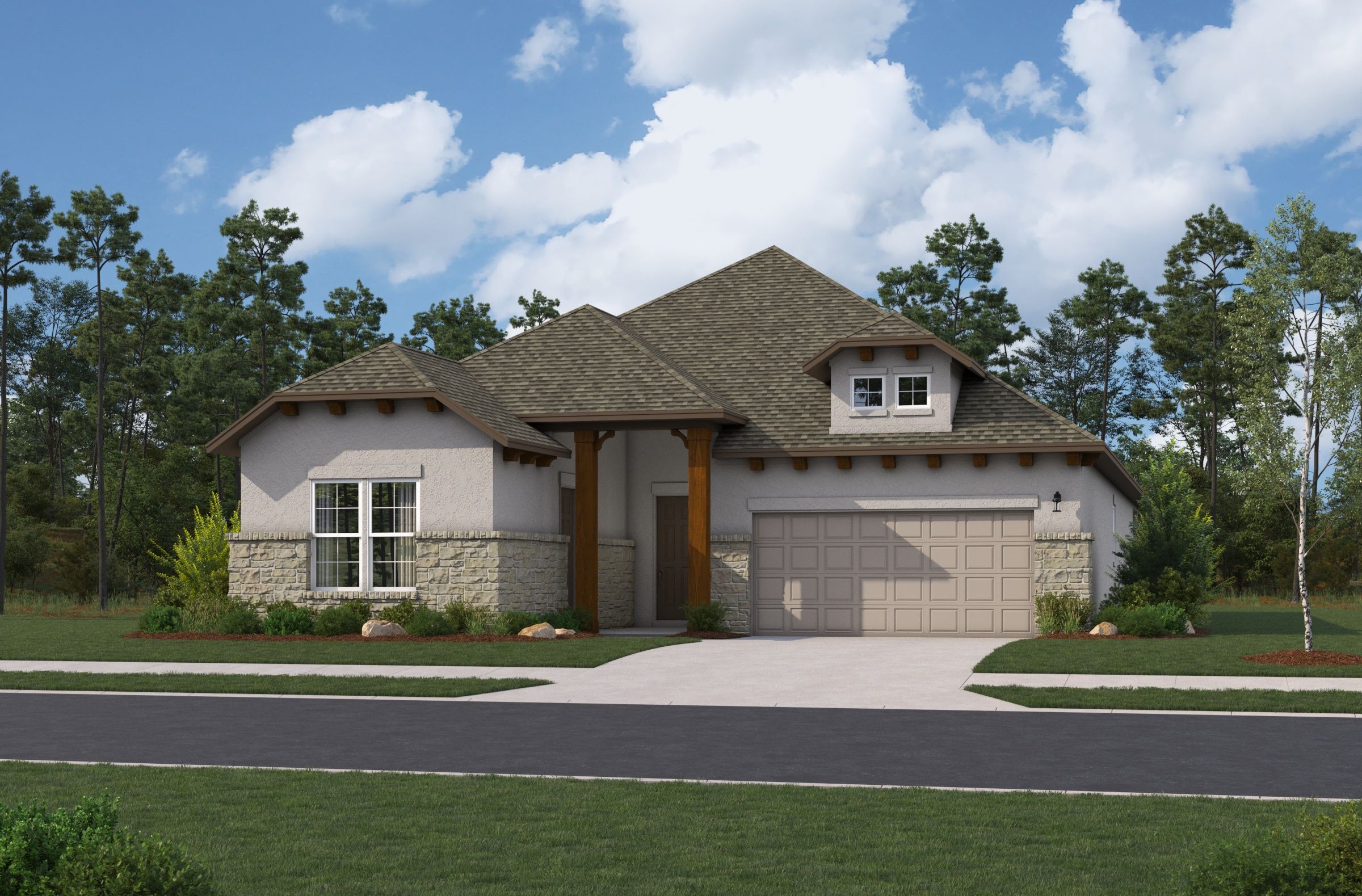 Monterrey - Cibolo Crossing: Universal City, Texas - Beazer Homes