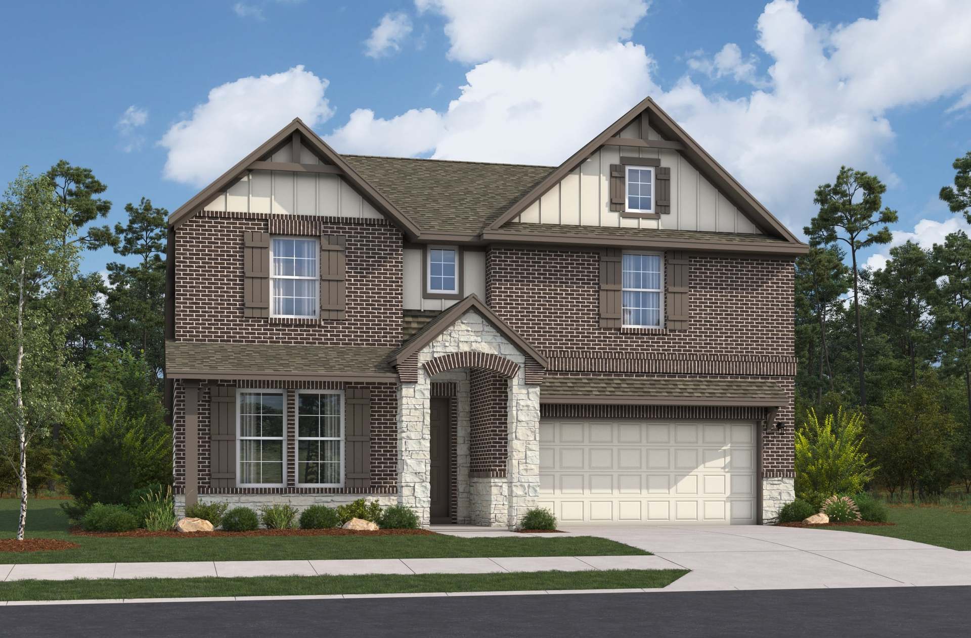 Rainier French Country B Exterior