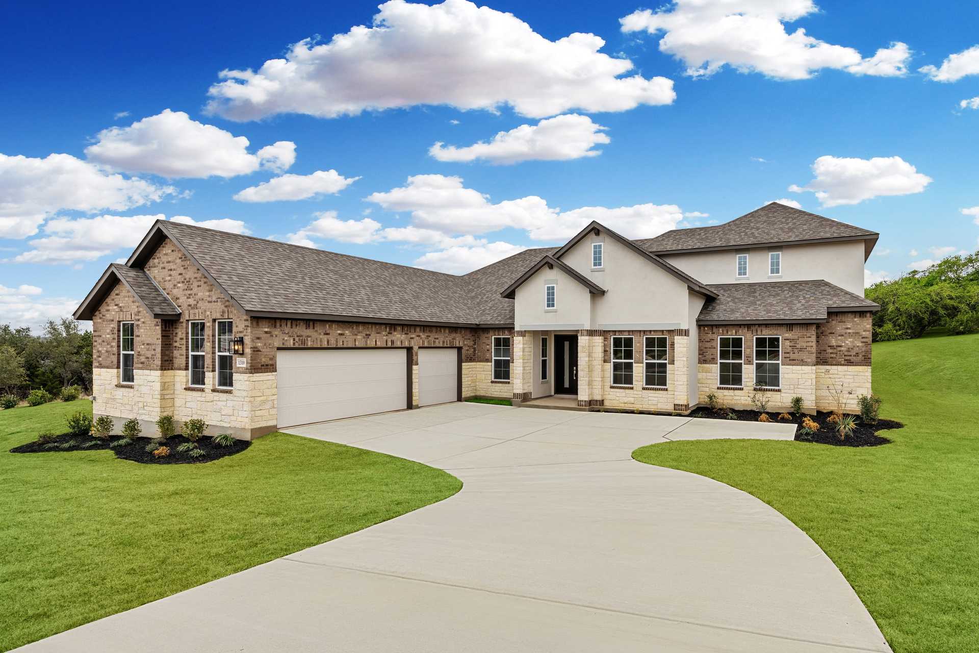 Fredericksburg French Country U Exterior