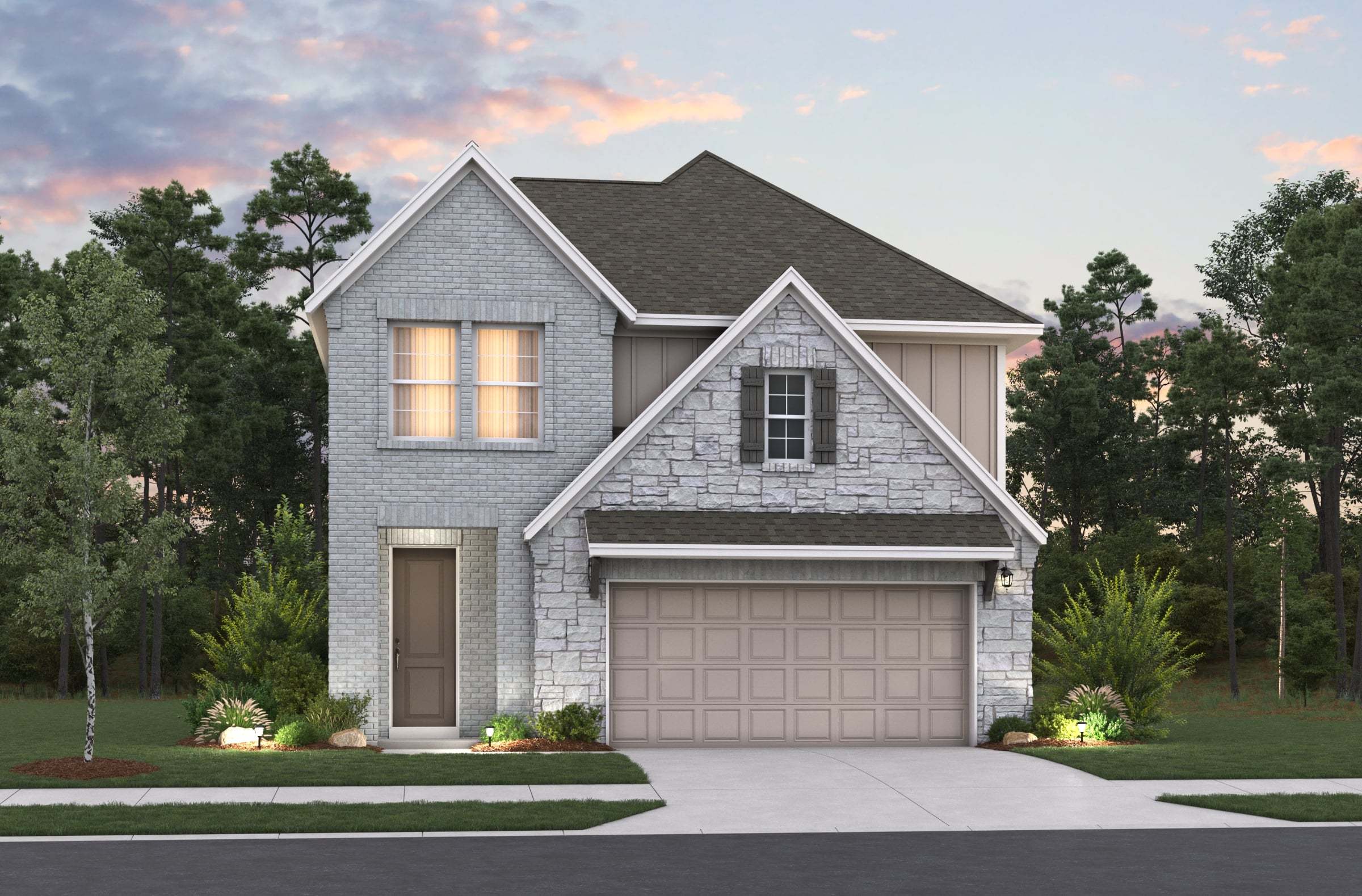 Sheffield French Country L Elevation