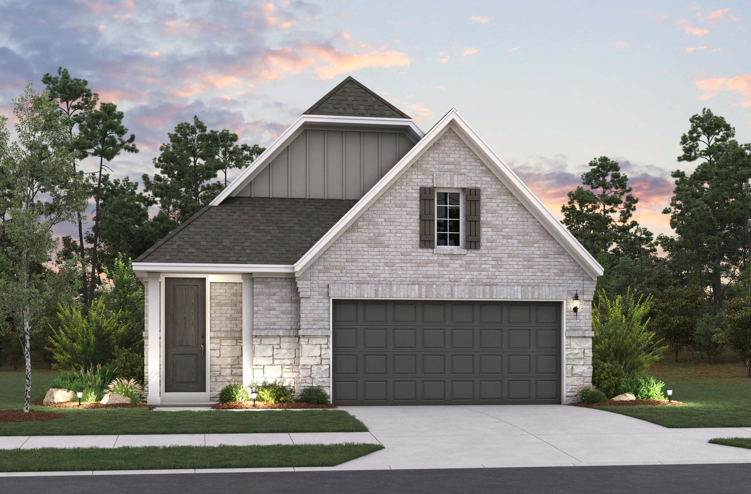 Bristol French Country L Elevation