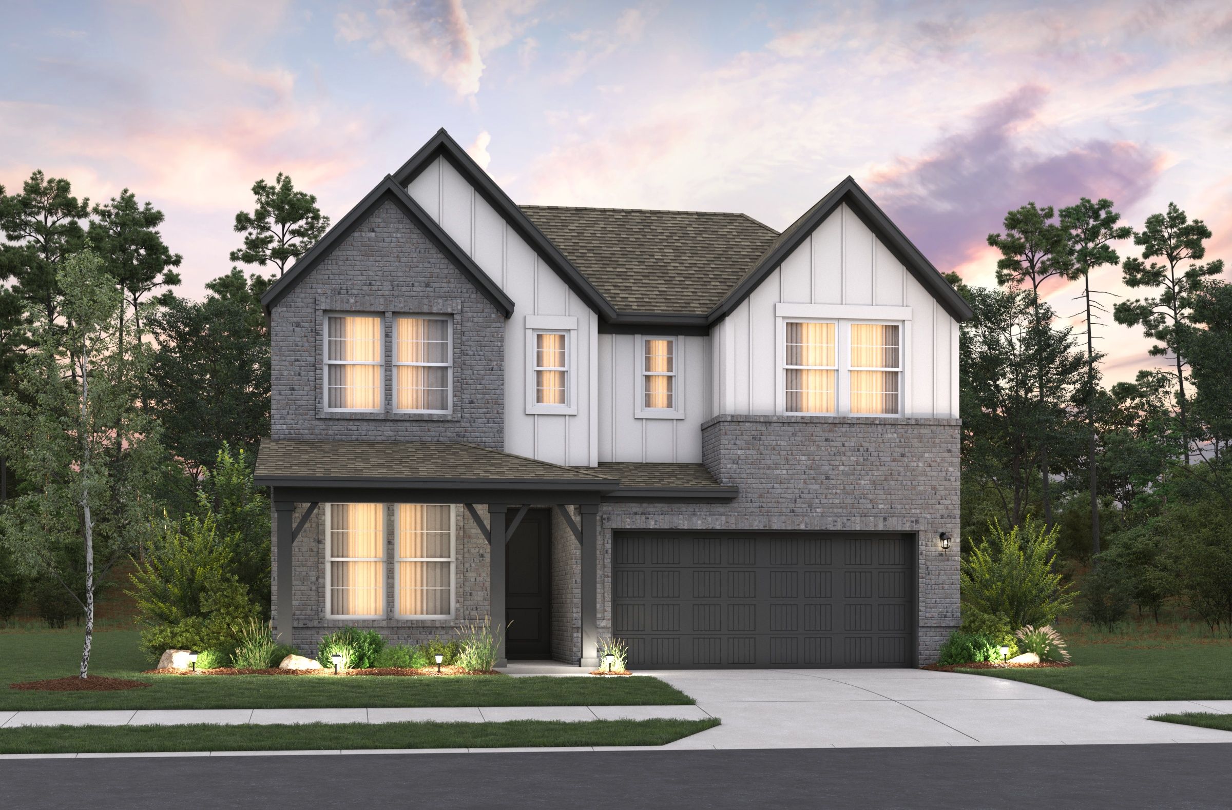 Meridian II Farmhouse L Elevation