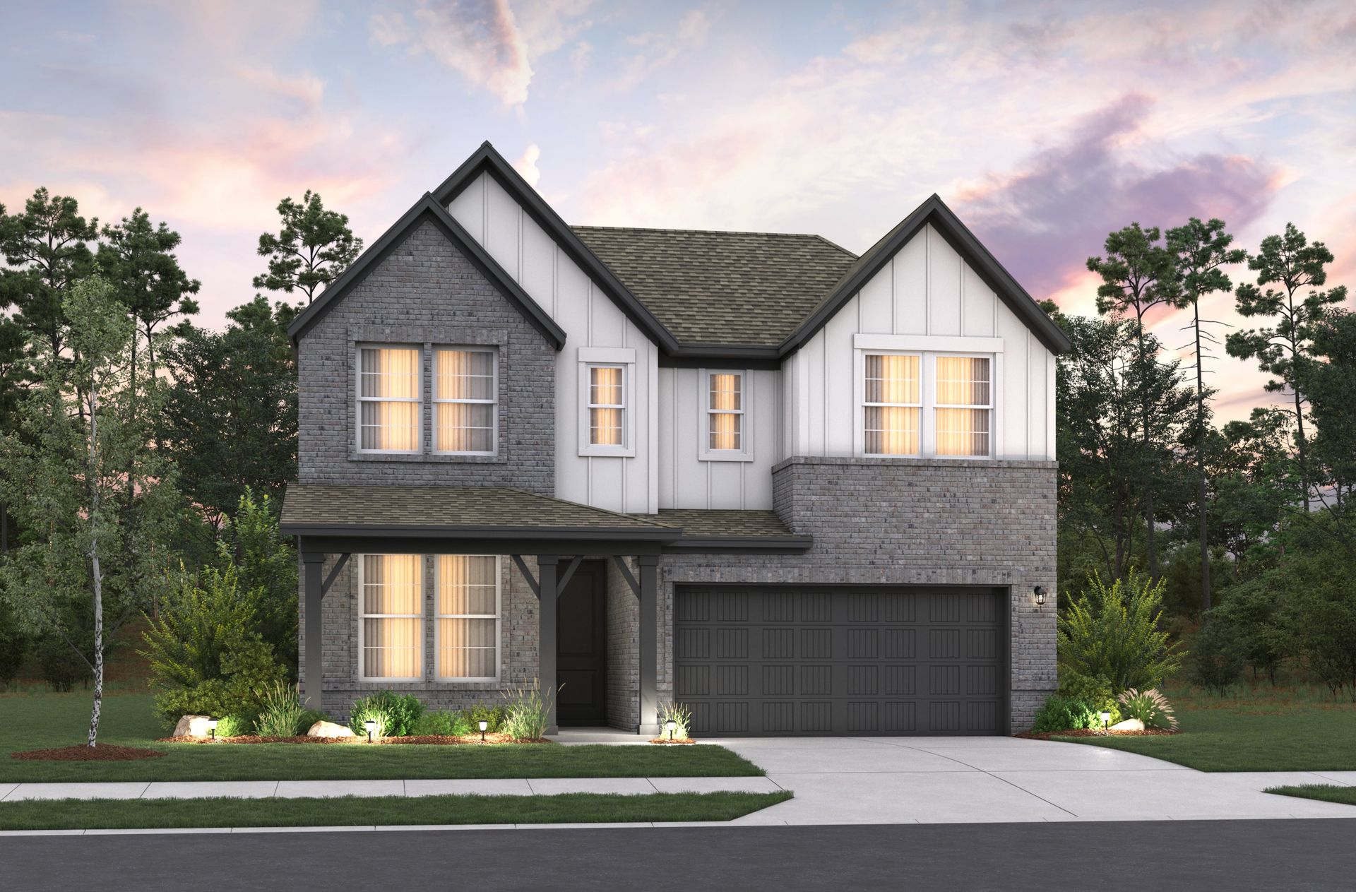 Meridian II Farmhouse L Elevation
