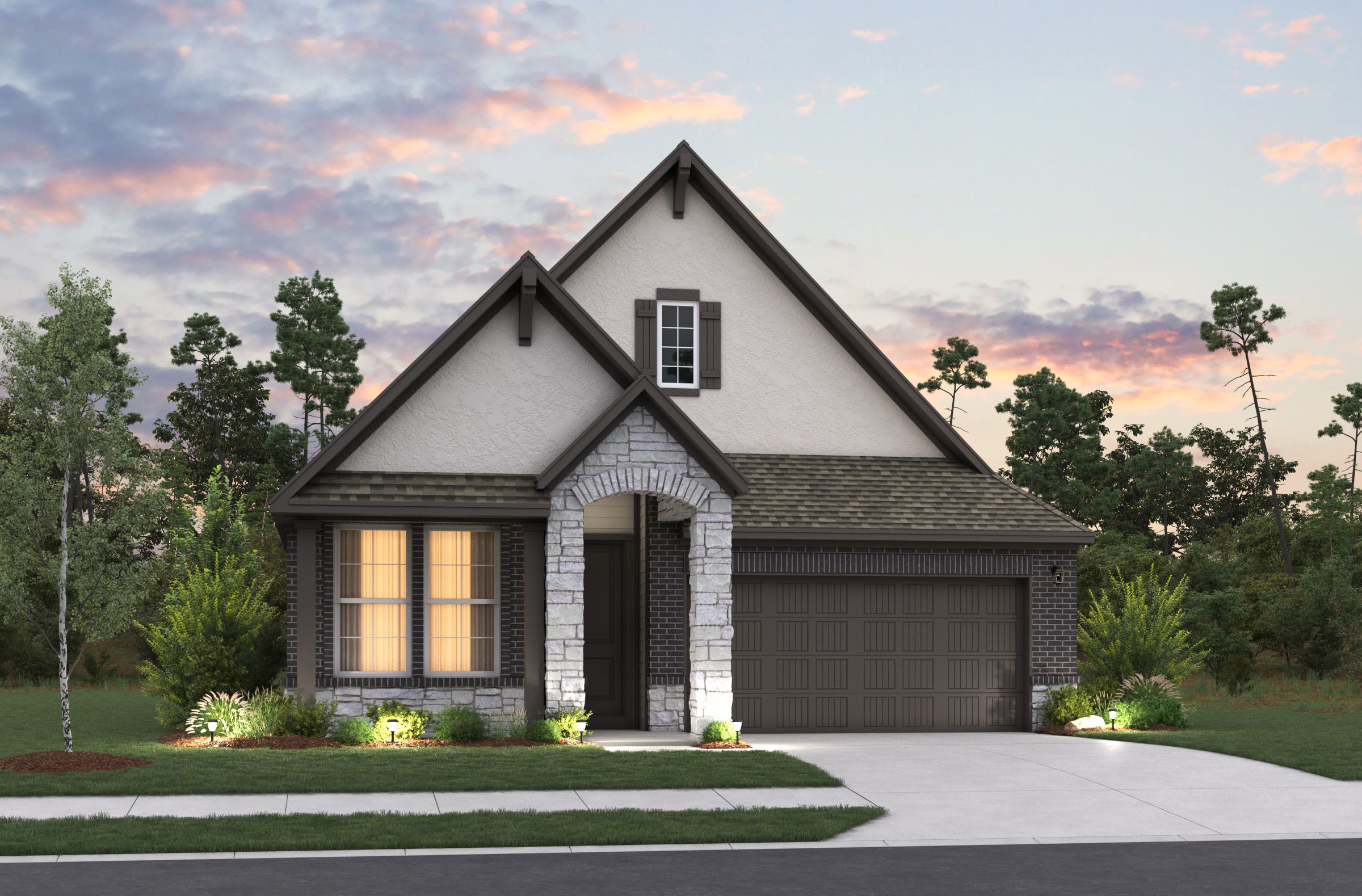 Maxwell French Country O Elevation