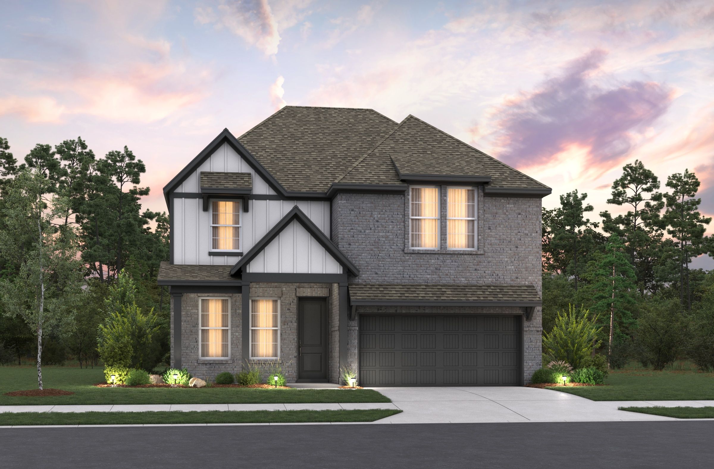 Hudson Farmhouse L Elevation