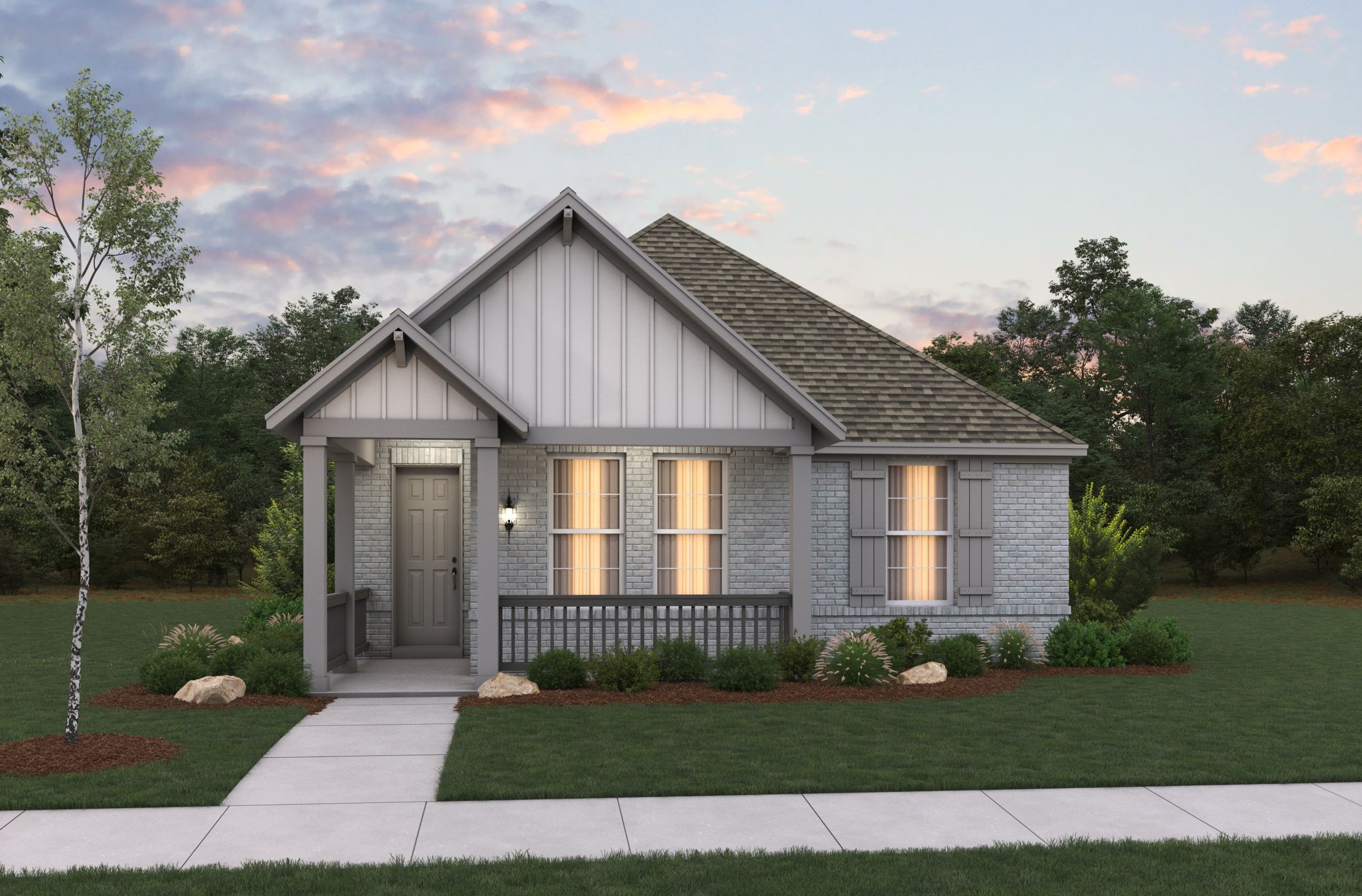 Farmhouse L Elevation