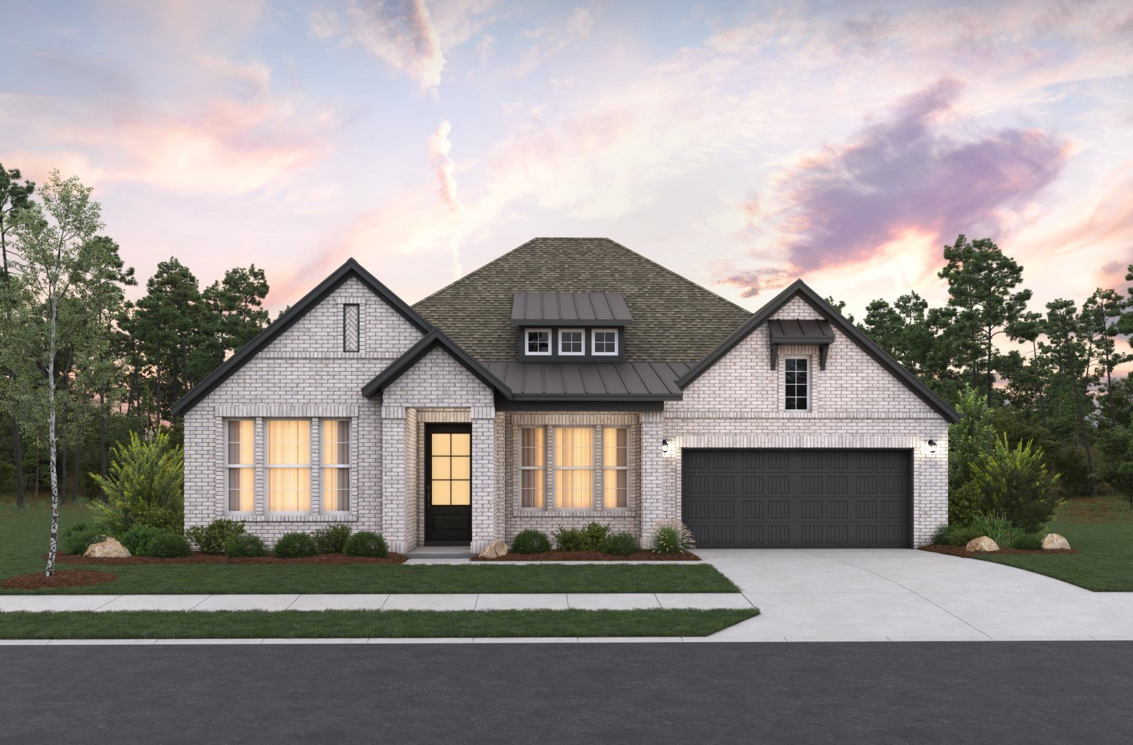 Bandera Farmhouse L Elevation