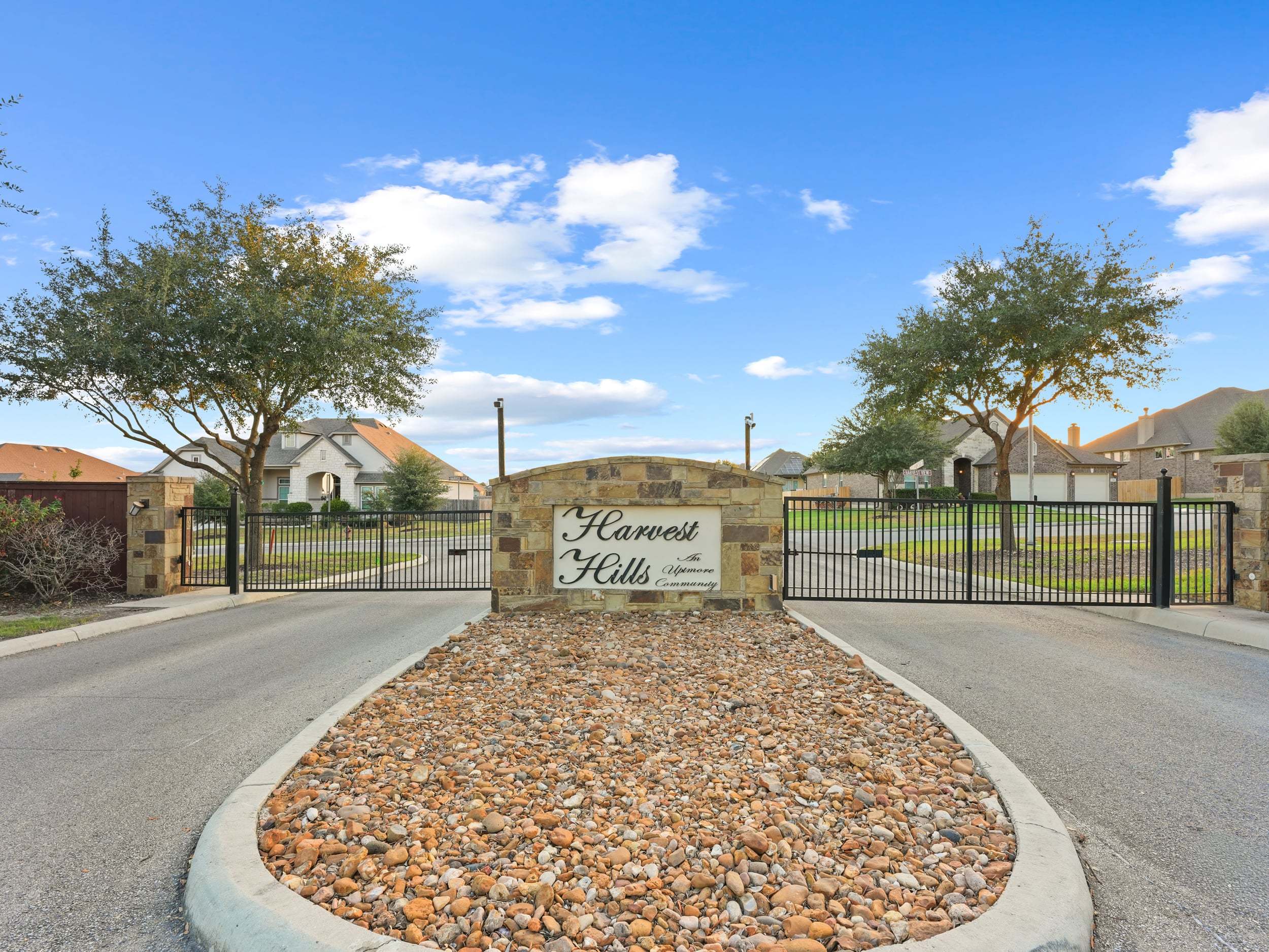 Harvest Hills Entry Gate