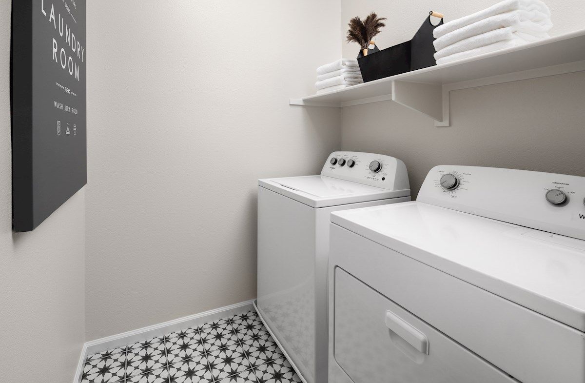 Freesia Laundry Room