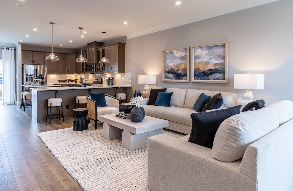 Potomac Great Room and Kitchen