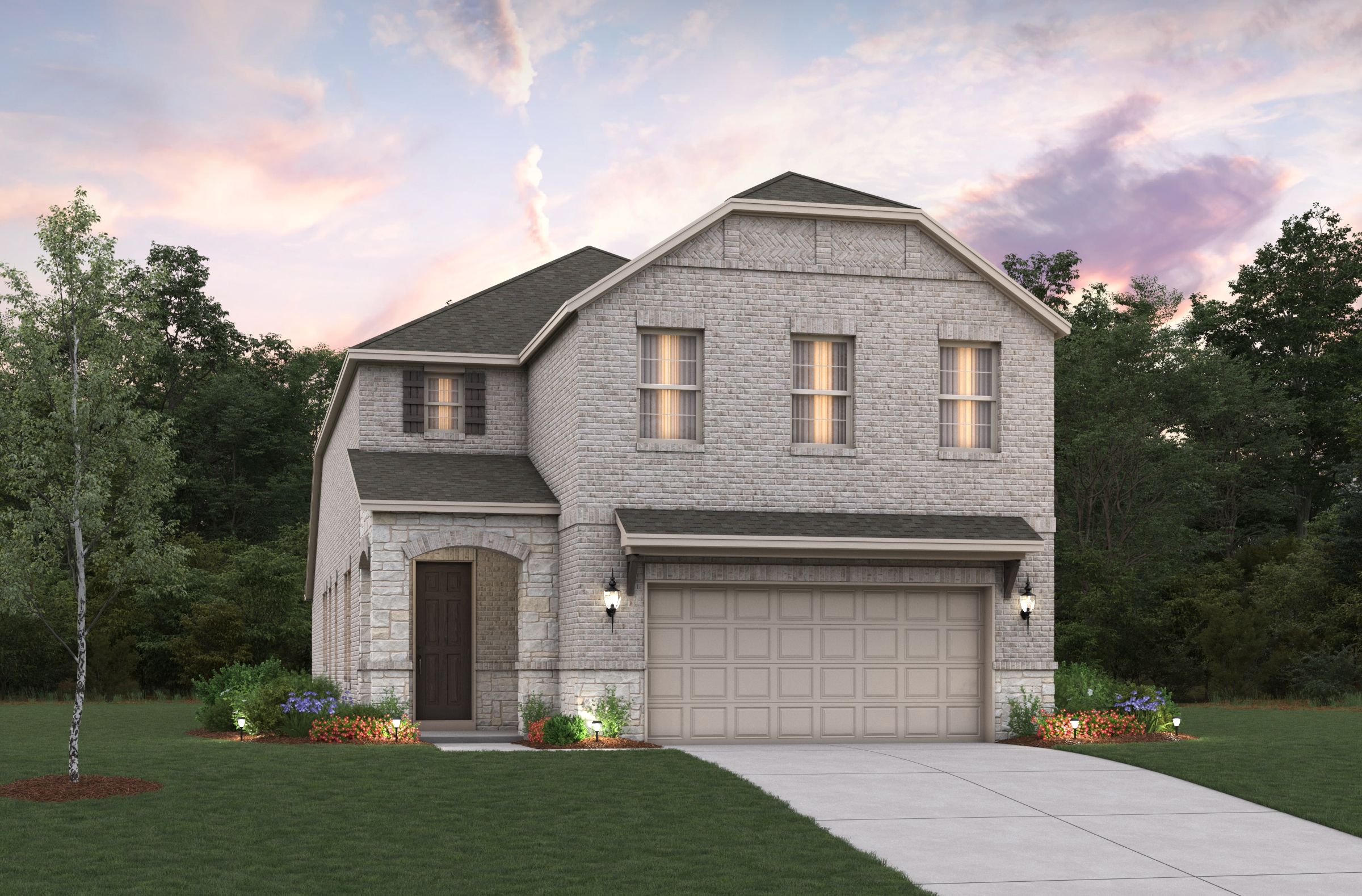 Lantana - Saratoga - Crossings 50': Pilot Point, Texas - Beazer Homes