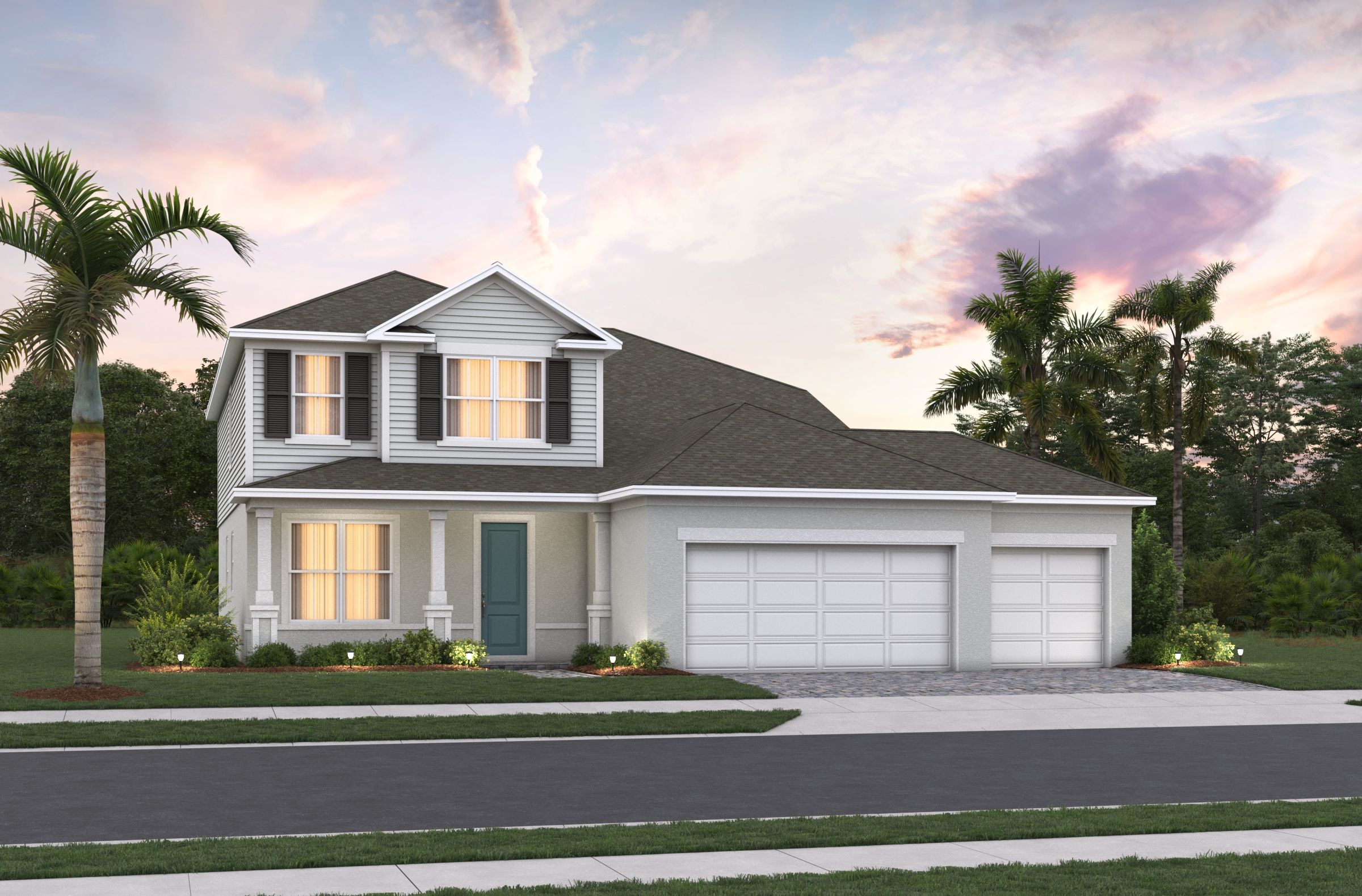 Newbury II - Estates at Lake Jesup: Sanford, Florida - Beazer Homes