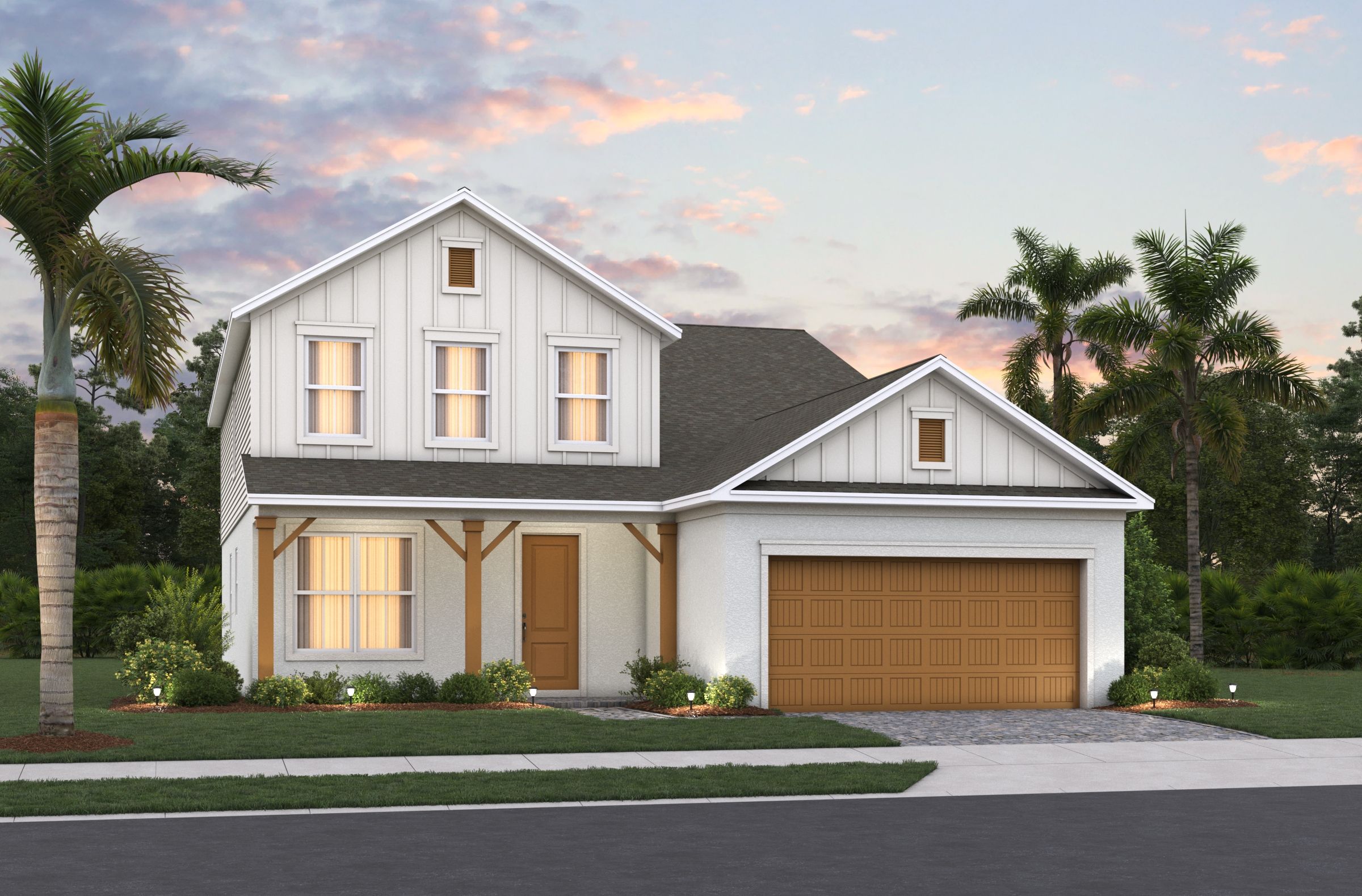 Newbury I - Estates at Lake Jesup: Sanford, Florida - Beazer Homes