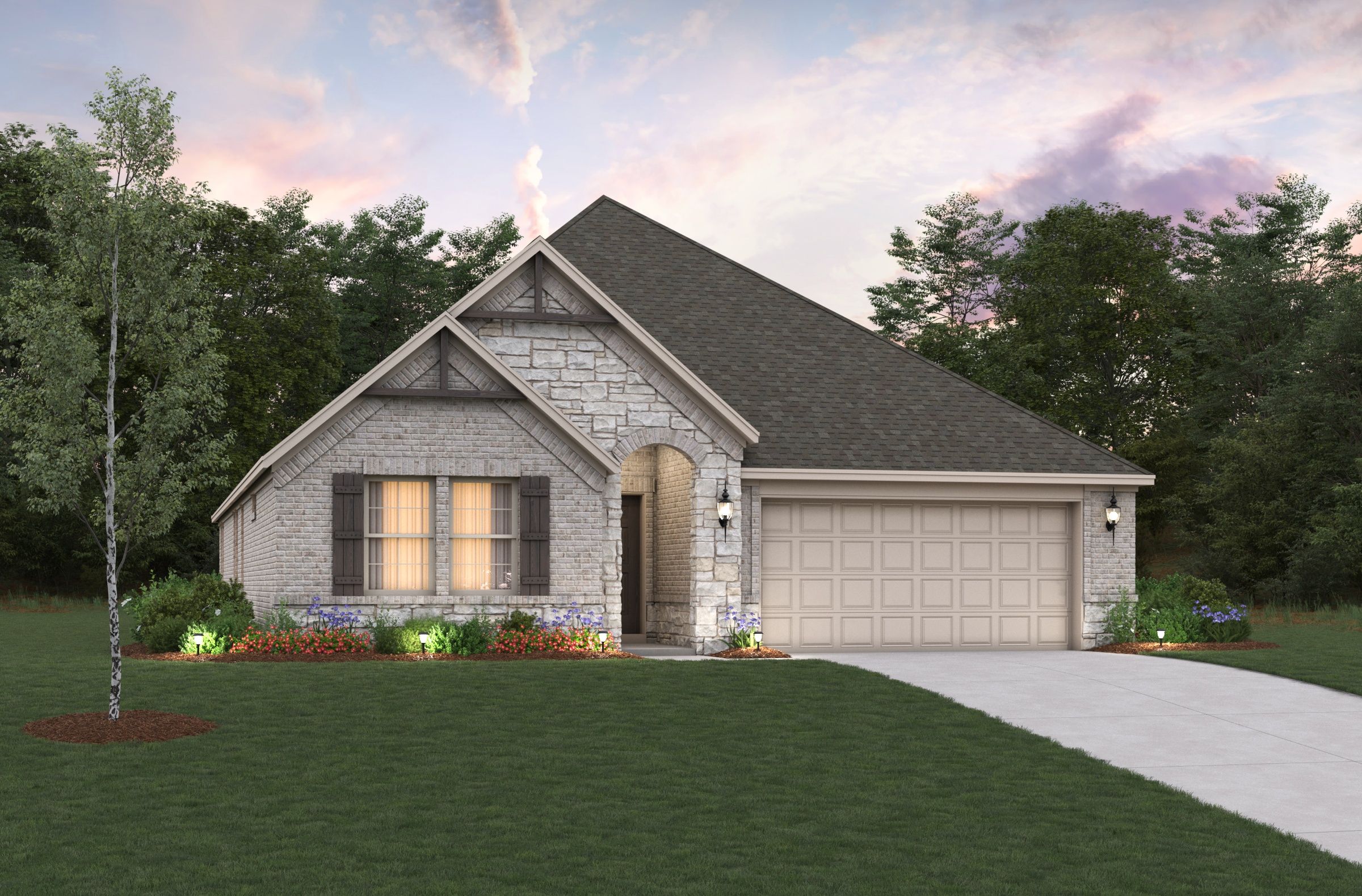 Magnolia - Valencia on the Lake: Little Elm, Texas - Beazer Homes