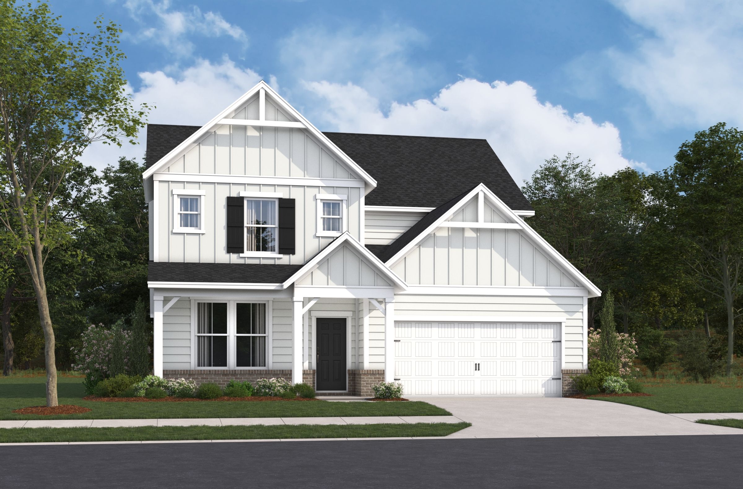 Houston - Overlook at Aarons Cress: Hermitage, Tennessee - Beazer Homes