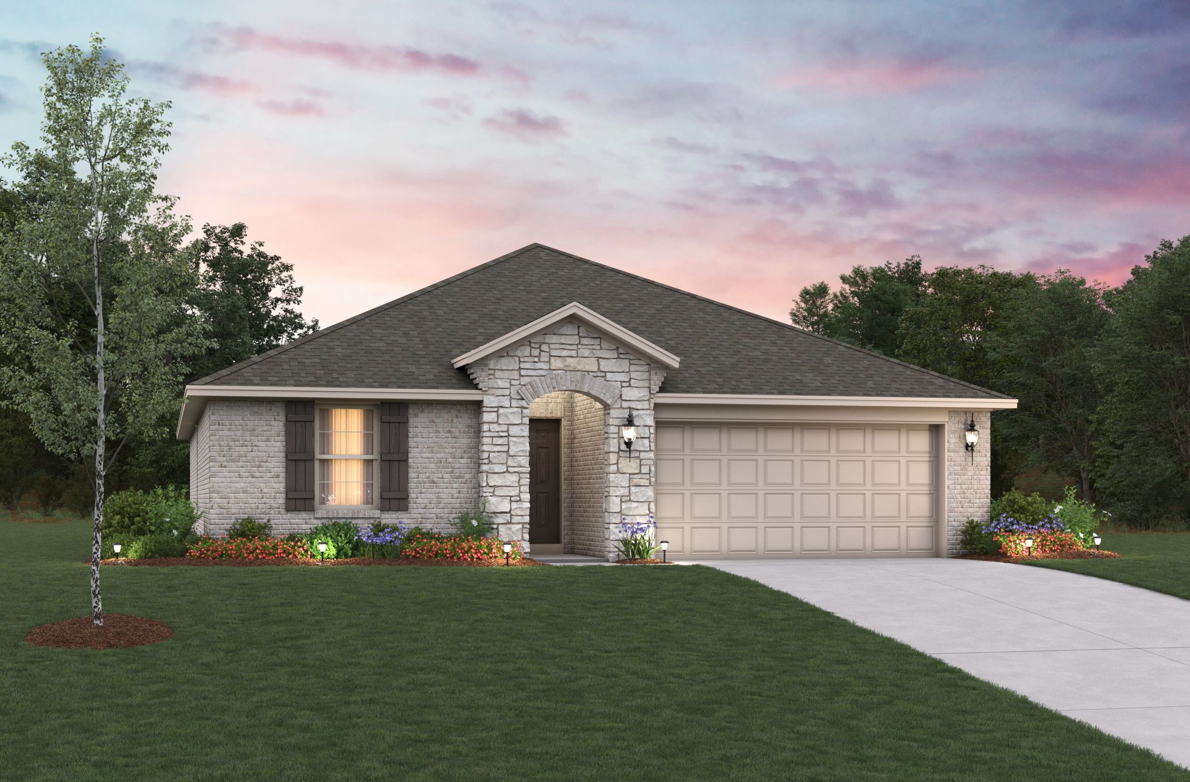 Sierra - The Villages of Hurricane Creek - Meadows 50': Anna, Texas - Beazer Homes
