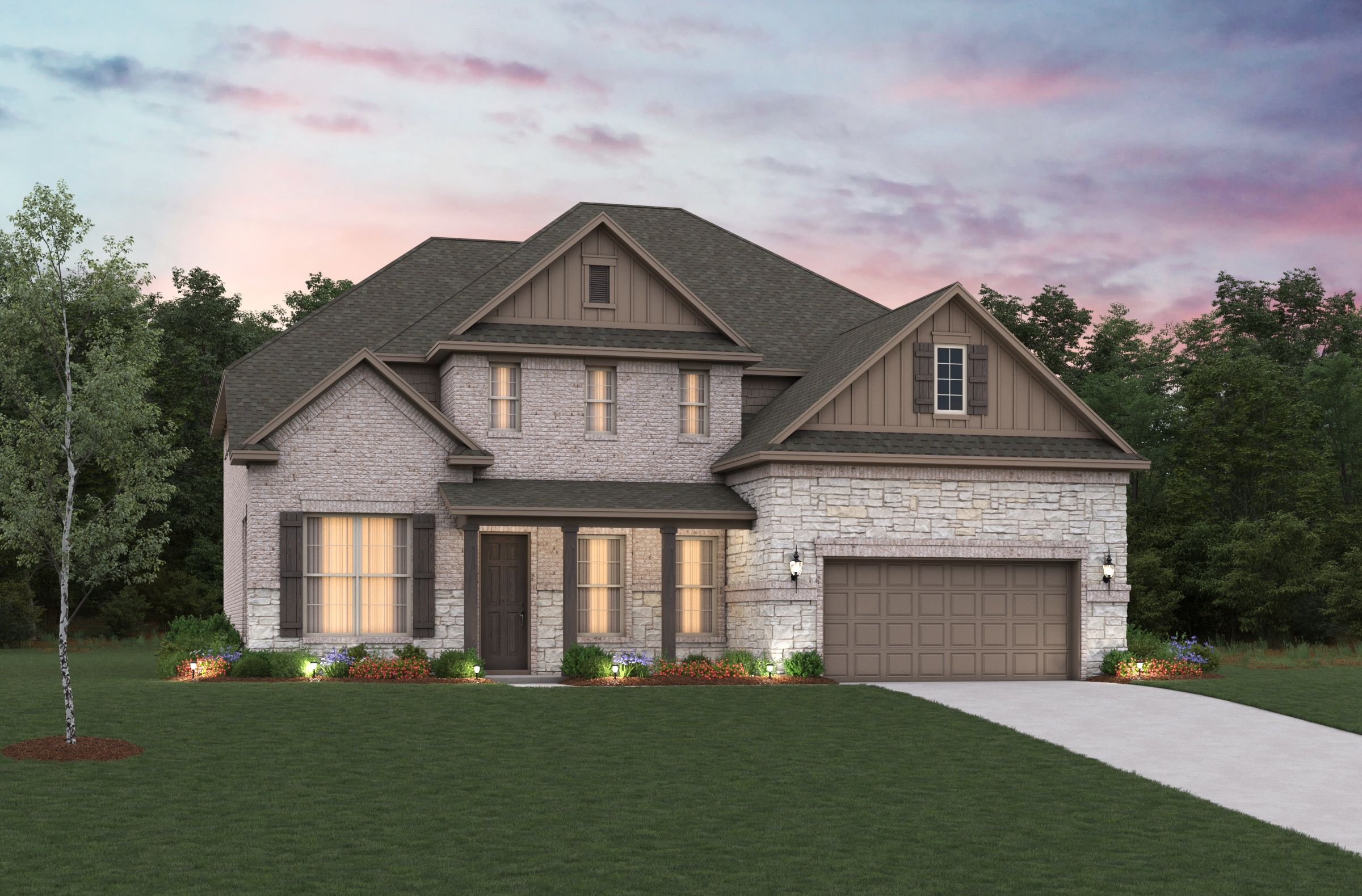 Madison - Enclave at Legacy Hills - Overlook 60': Celina, Texas - Beazer Homes
