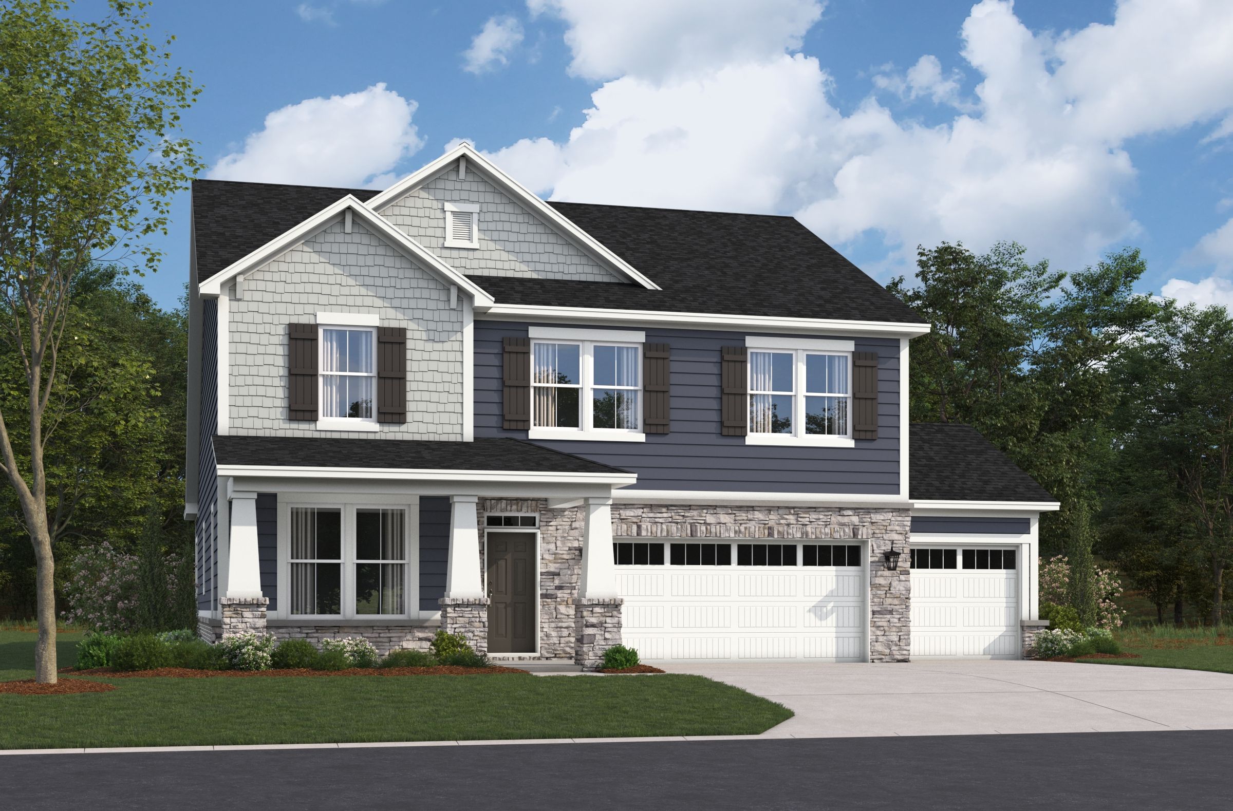 Colonnade - Estates por Beazer Homes en Indianapolis Indiana