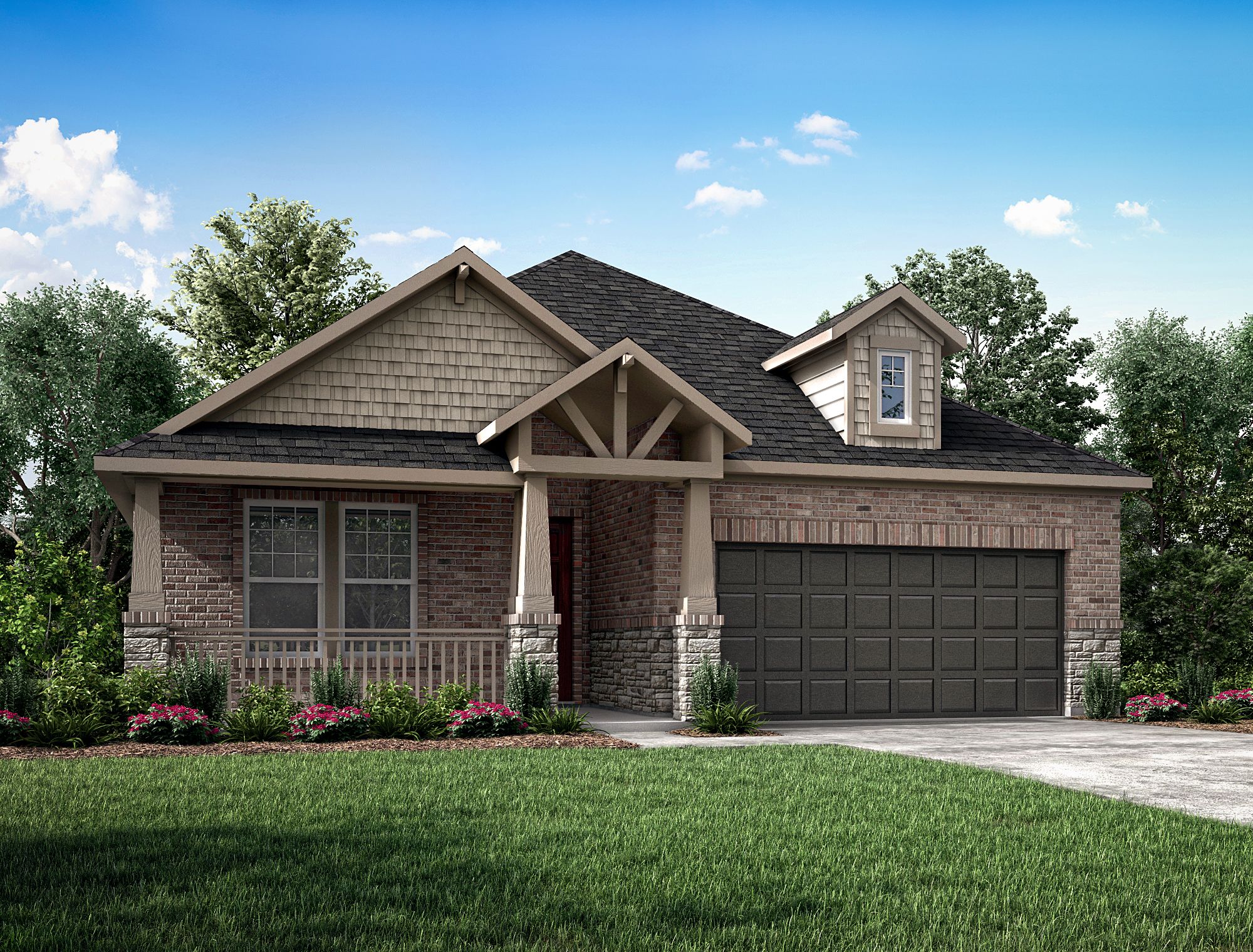 Crockett - Bridgeland - Heritage Collection: Cypress, Texas - Beazer Homes