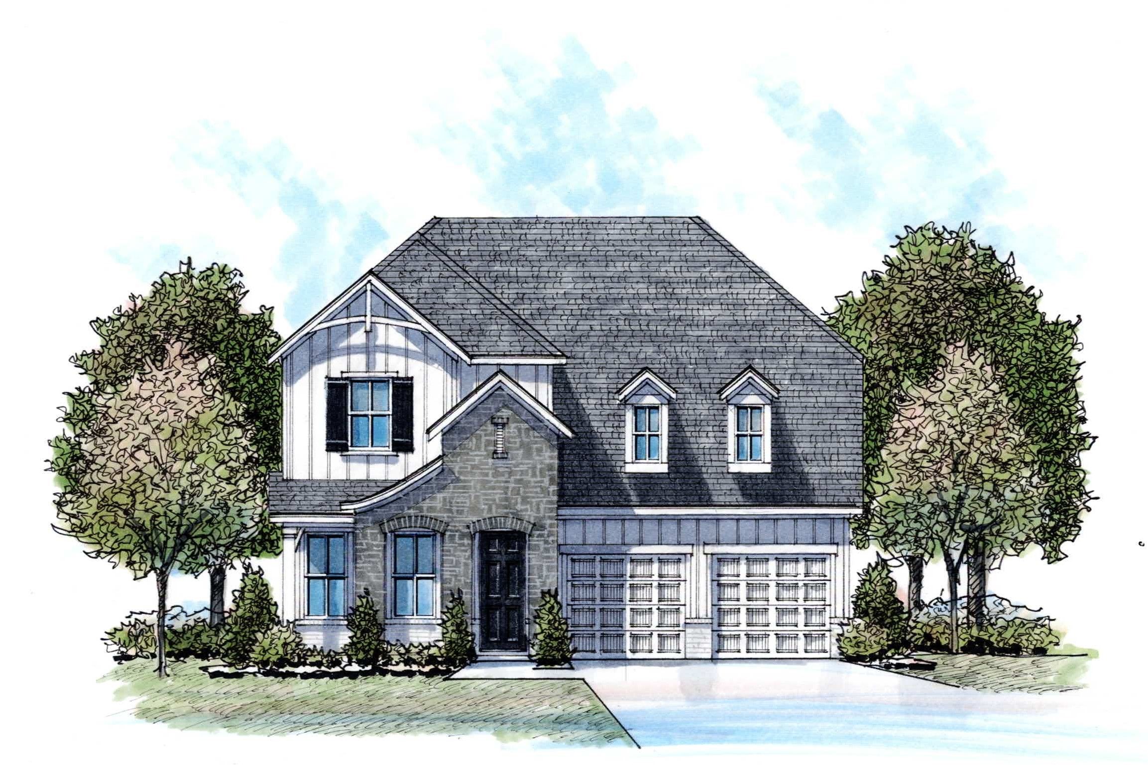 casa en The Mill at McFarlin - Estates por Beazer Homes