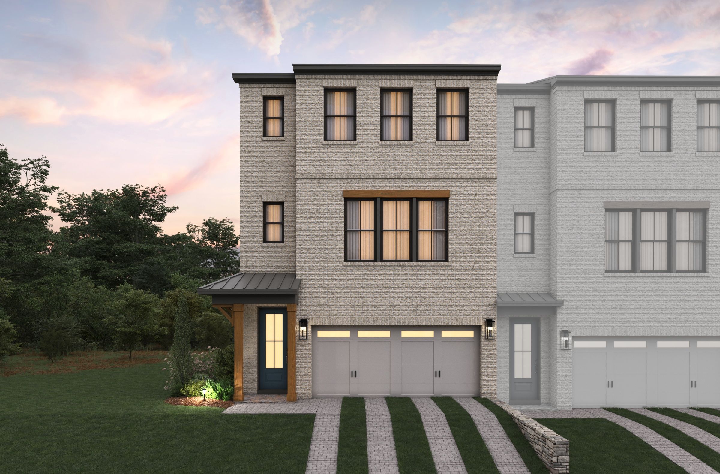 The Groves at Myrtle por Beazer Homes en Atlanta Georgia