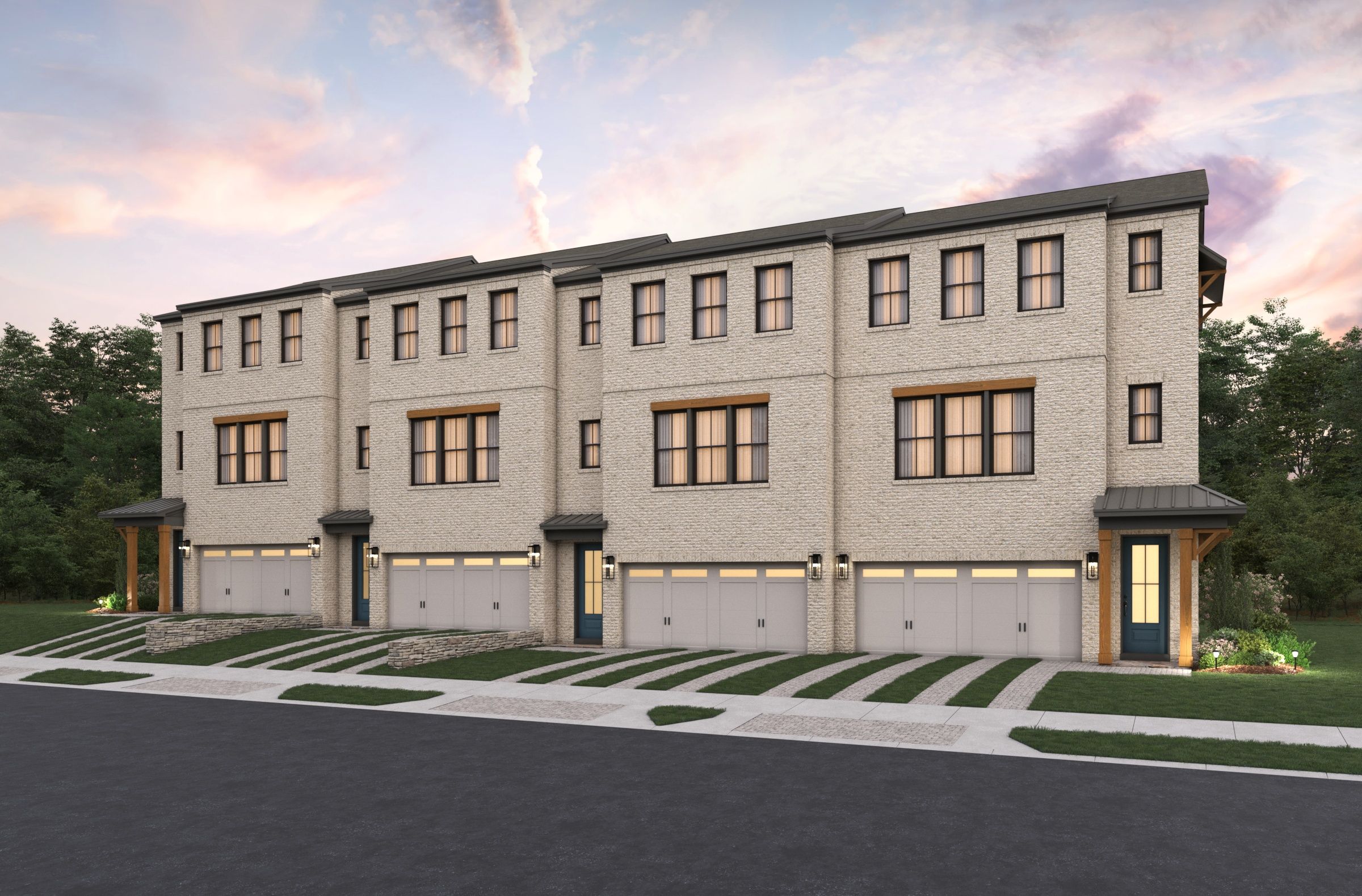 Brayton - The Groves at Myrtle: Roswell, Georgia - Beazer Homes