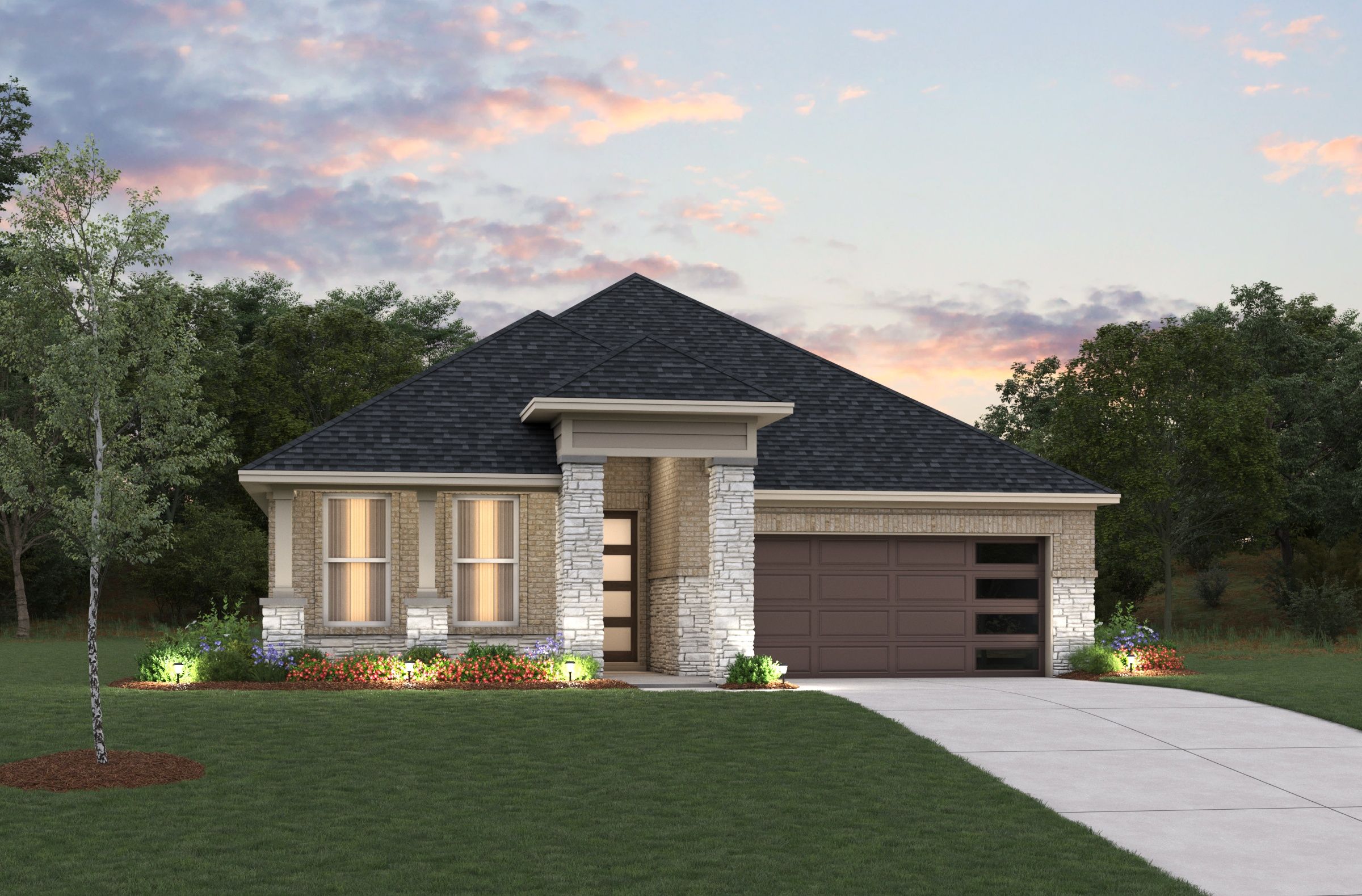 Palmetto - Ellwood - Prestige Collection: Iowa Colony, Texas - Beazer Homes
