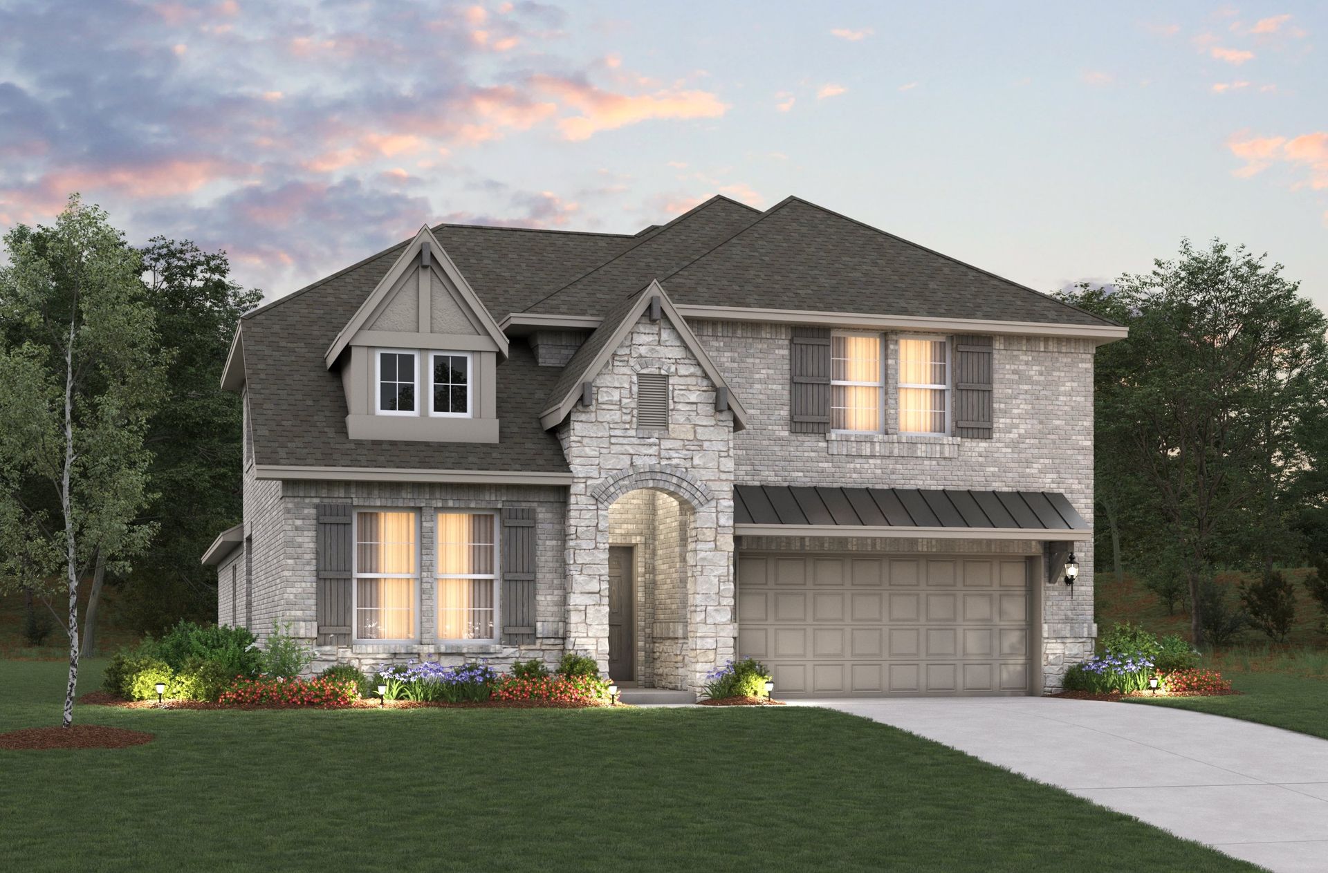 Traditional L Exterior