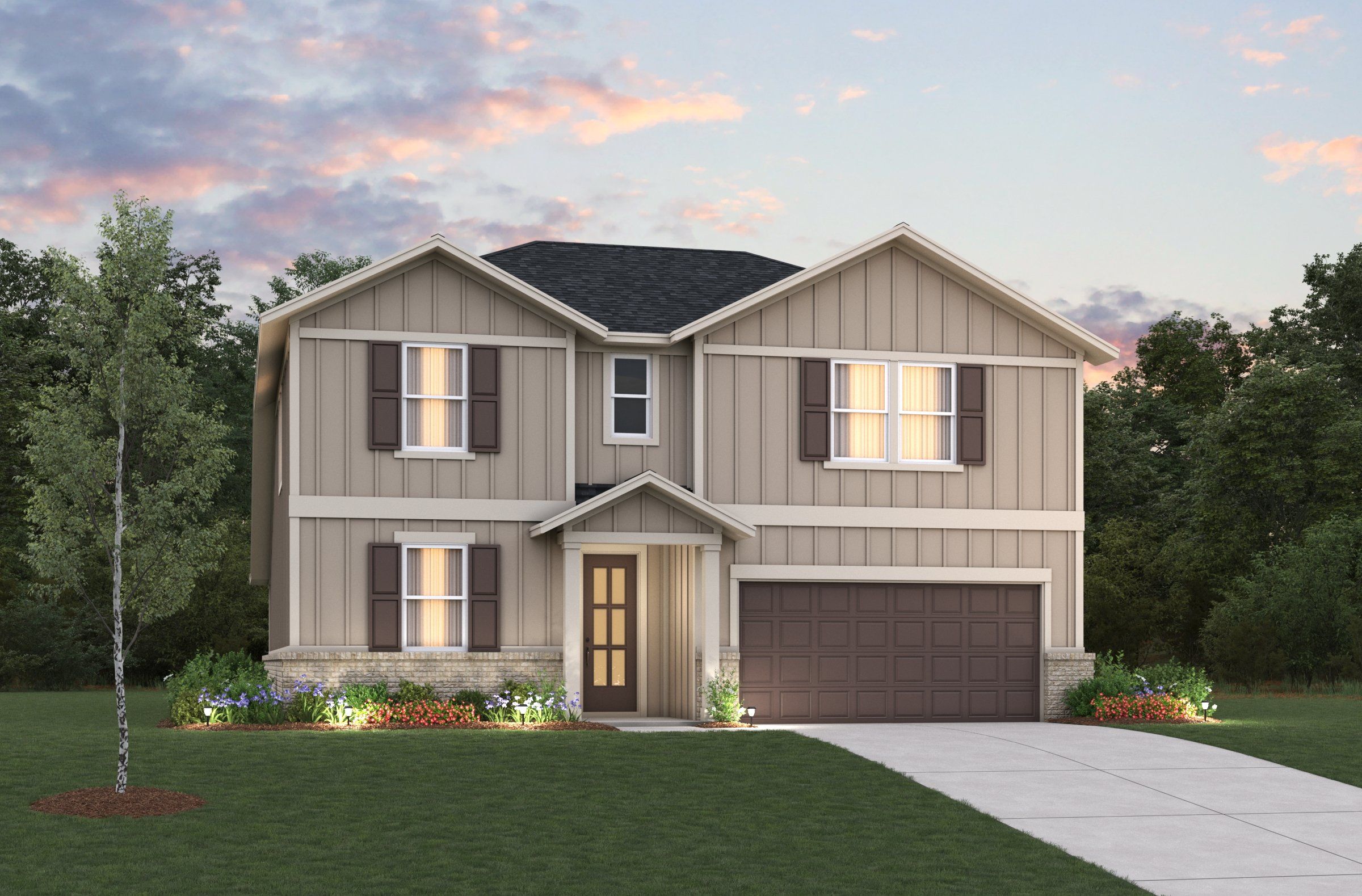 Rainier - Sunrise Cove: Texas City, Texas - Beazer Homes